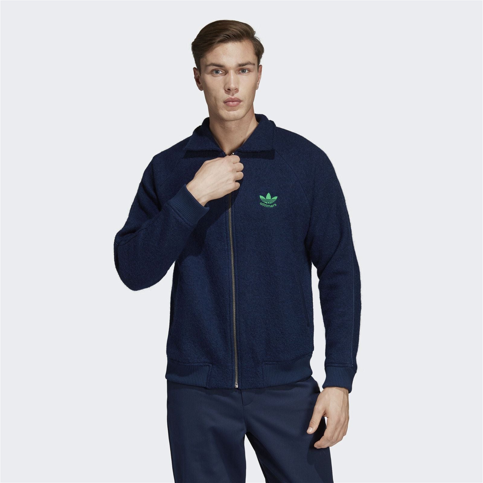 adidas Skateboarding x Alltimers Jacket - Navy - ViaductClothing -  -  