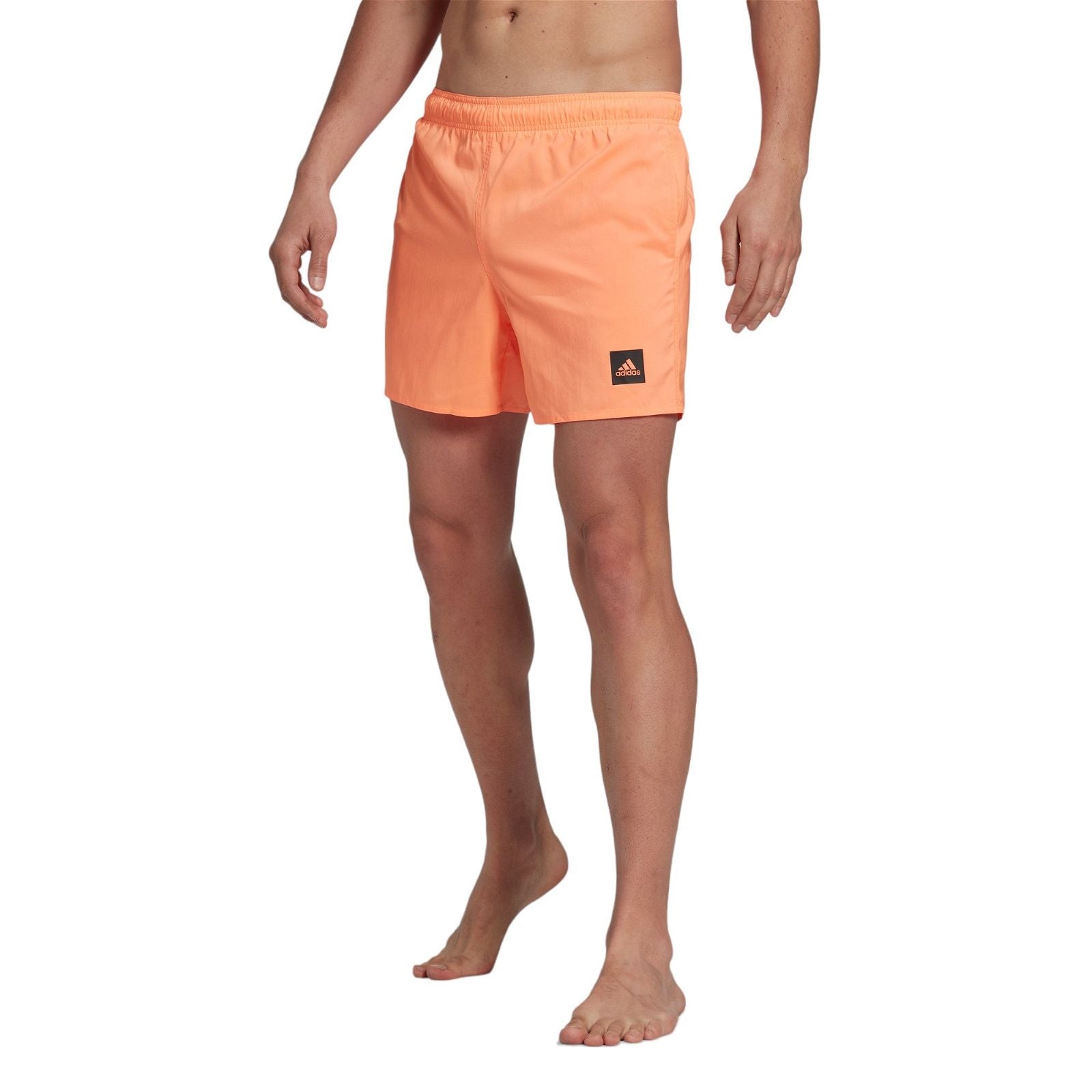 adidas Solid CLX Swim Shorts Sl - Beam Orange - ViaductClothing -  -  