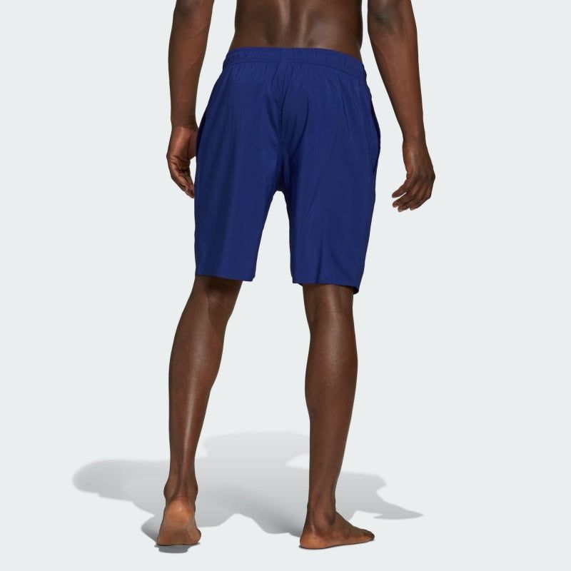 adidas Solid Swim Shorts - Blue - ViaductClothing -  -  