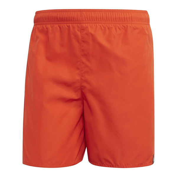 adidas Solid Swim Shorts - Orange - ViaductClothing -  -  