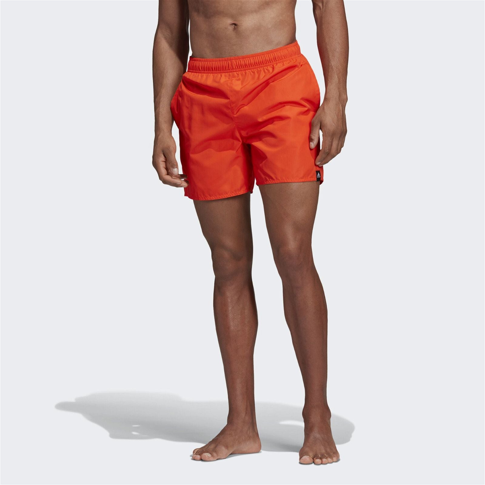adidas Solid Swim Shorts - Orange - ViaductClothing -  -  