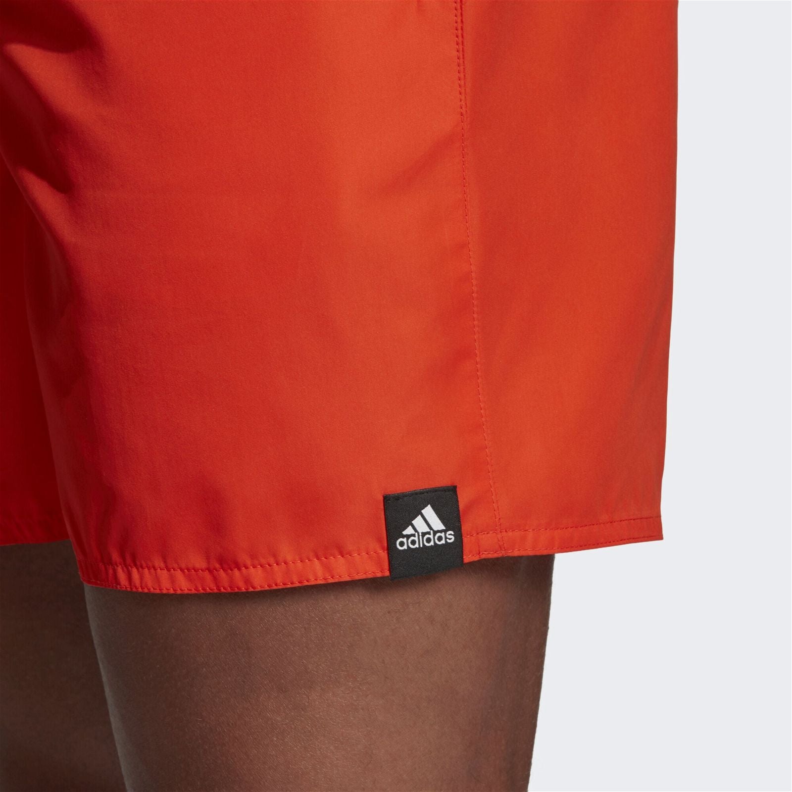 adidas Solid Swim Shorts - Orange - ViaductClothing -  -  