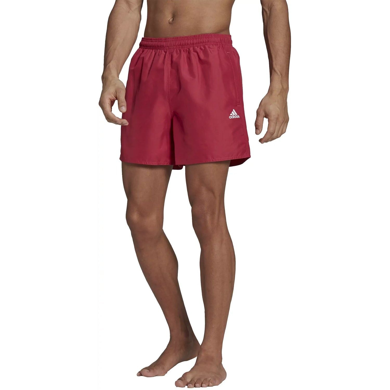 adidas Solid Swim Shorts - Pink - ViaductClothing -  -  