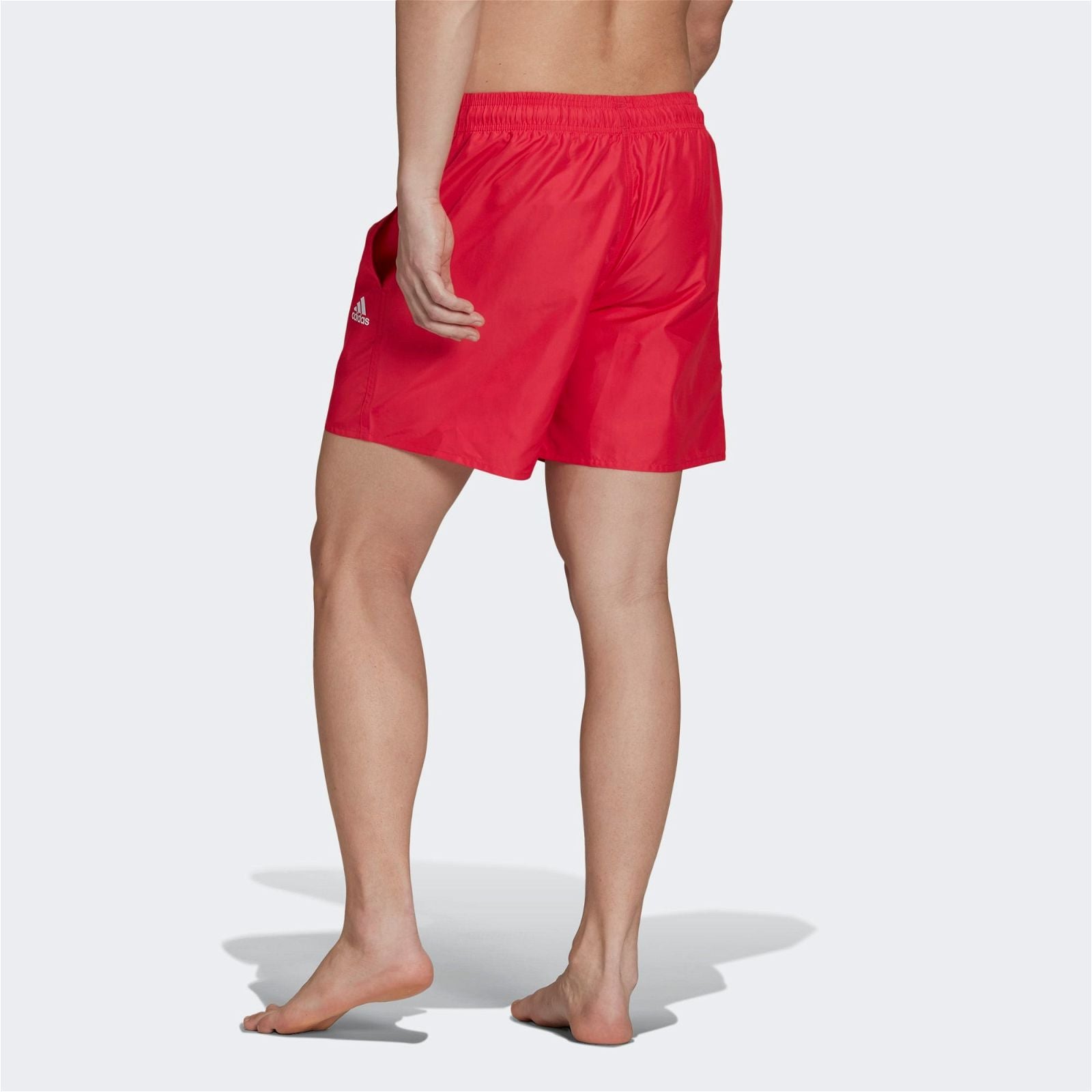 adidas Solid Swim Shorts - Power Pink - ViaductClothing -  -  