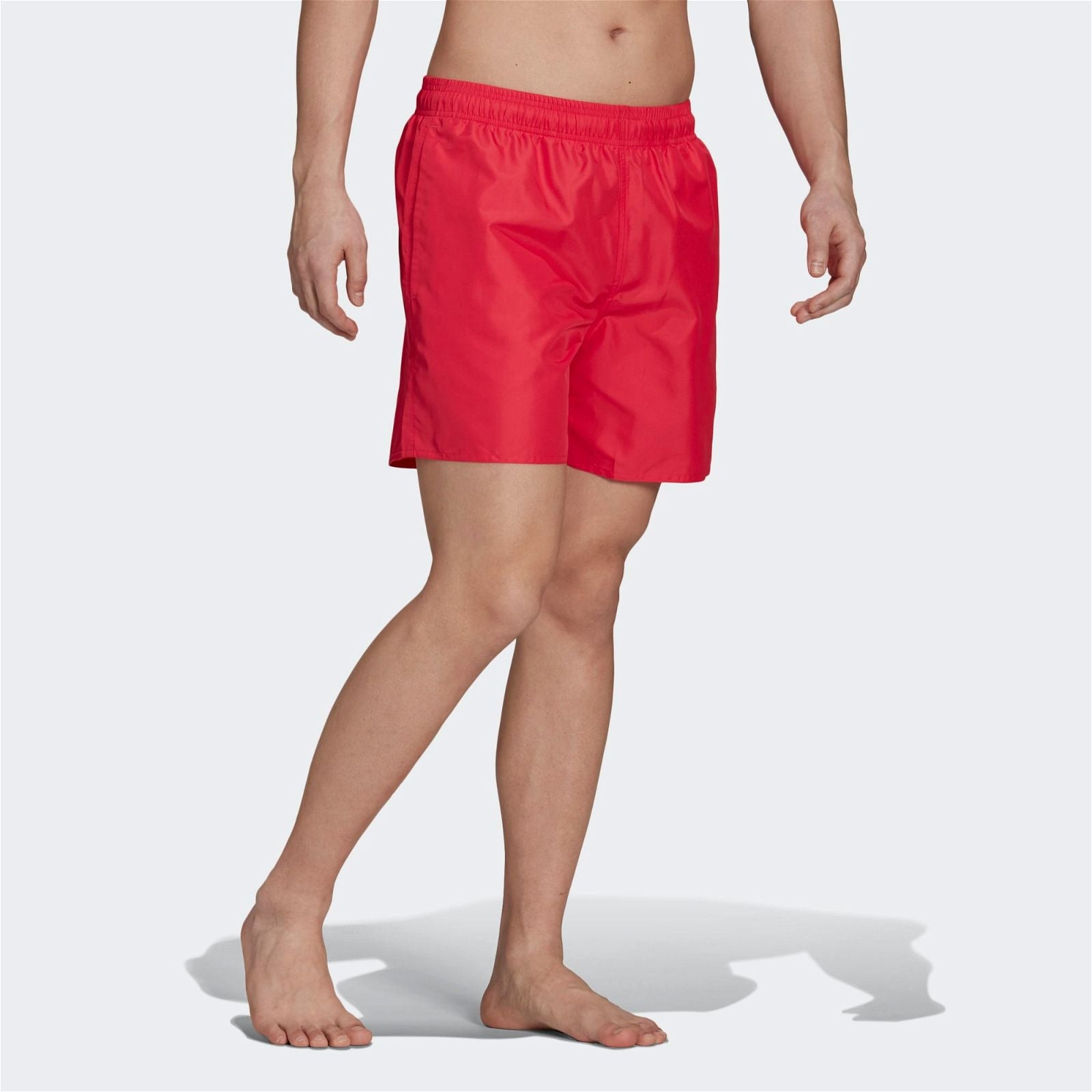adidas Solid Swim Shorts - Power Pink - ViaductClothing -  -  