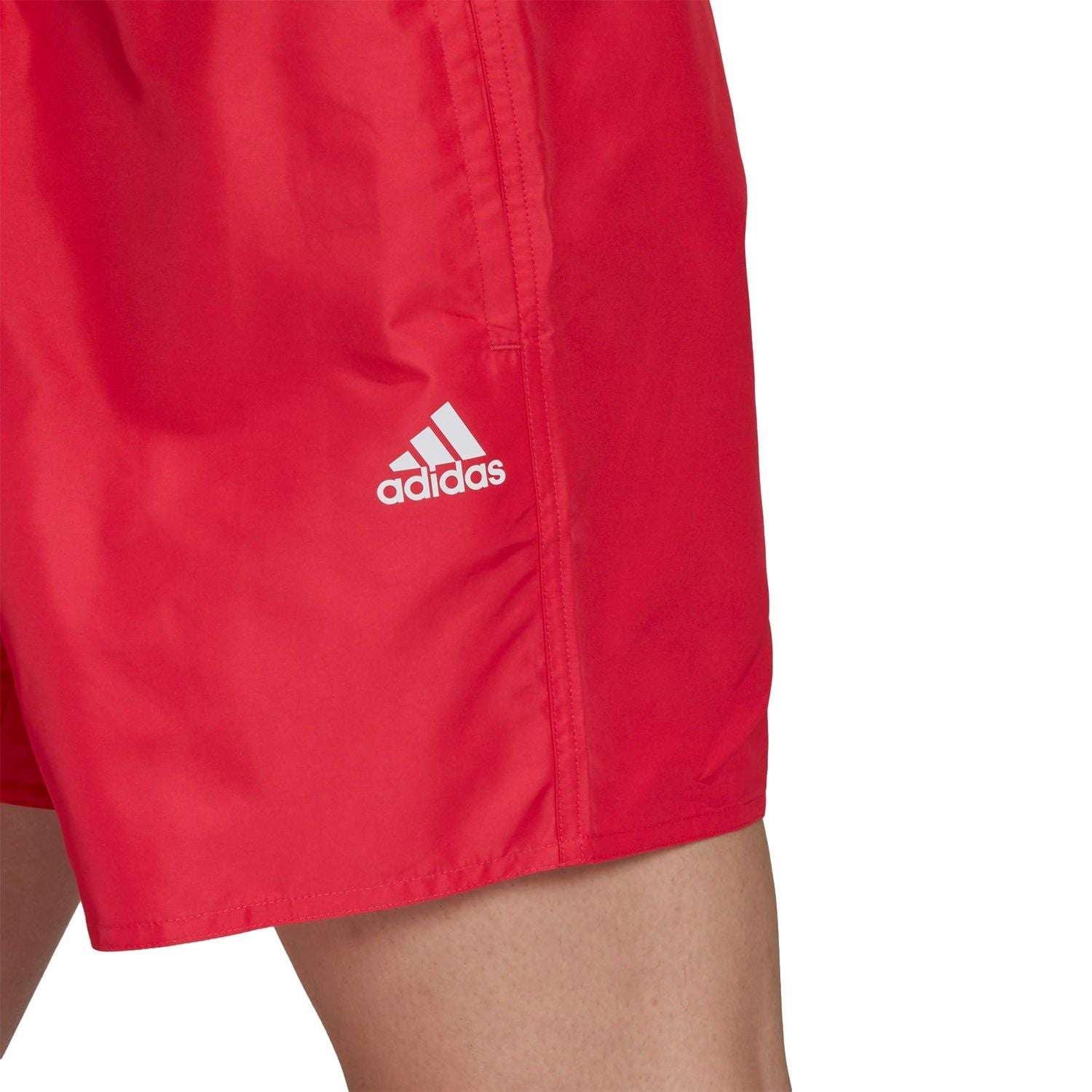 adidas Solid Swim Shorts - Power Pink - ViaductClothing -  -  