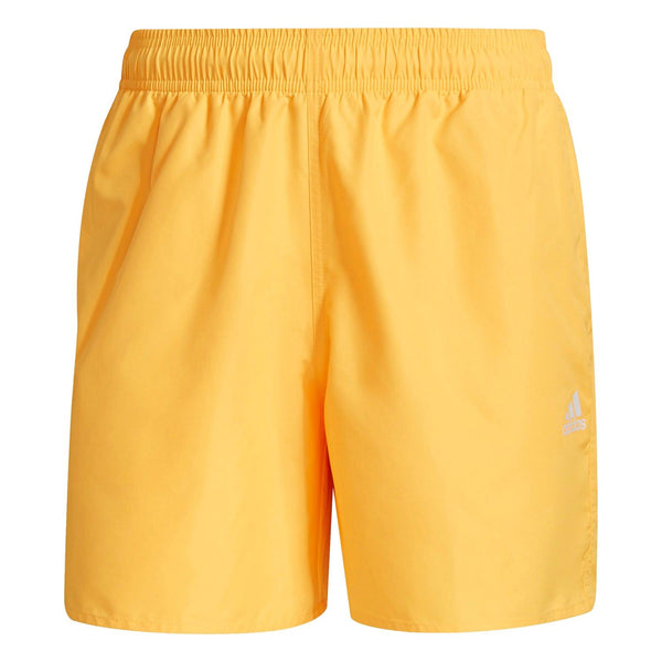 adidas Solid Swim Shorts - Solar Gold Yellow - ViaductClothing -  -  