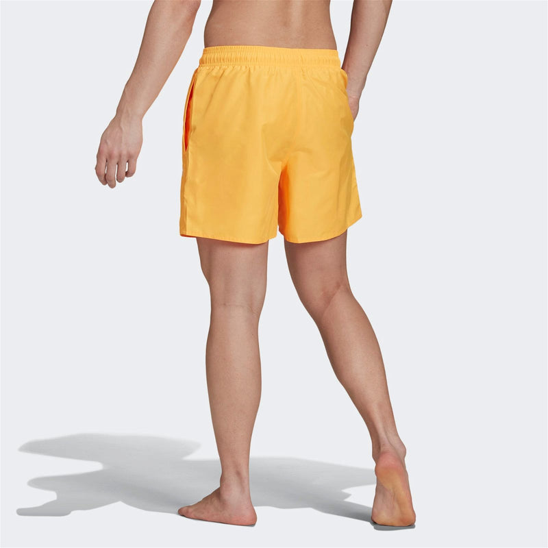 Yellow adidas swim shorts discount