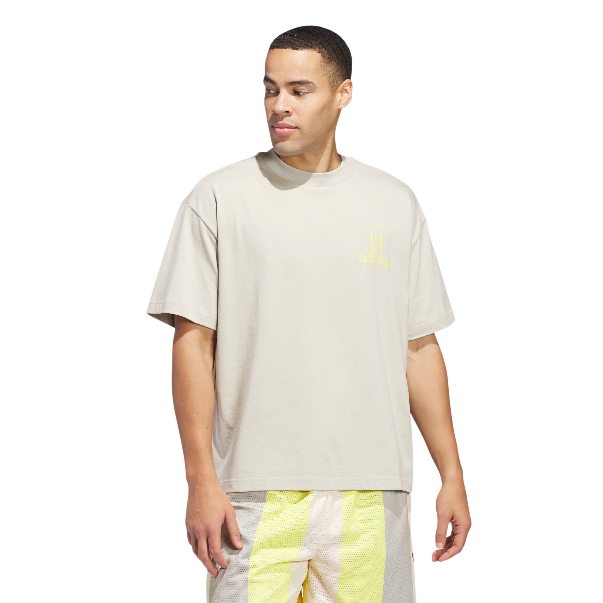 adidas Originals Men's Sport Design Studio Jabbar Graphic T-Shirt - Putty Grey