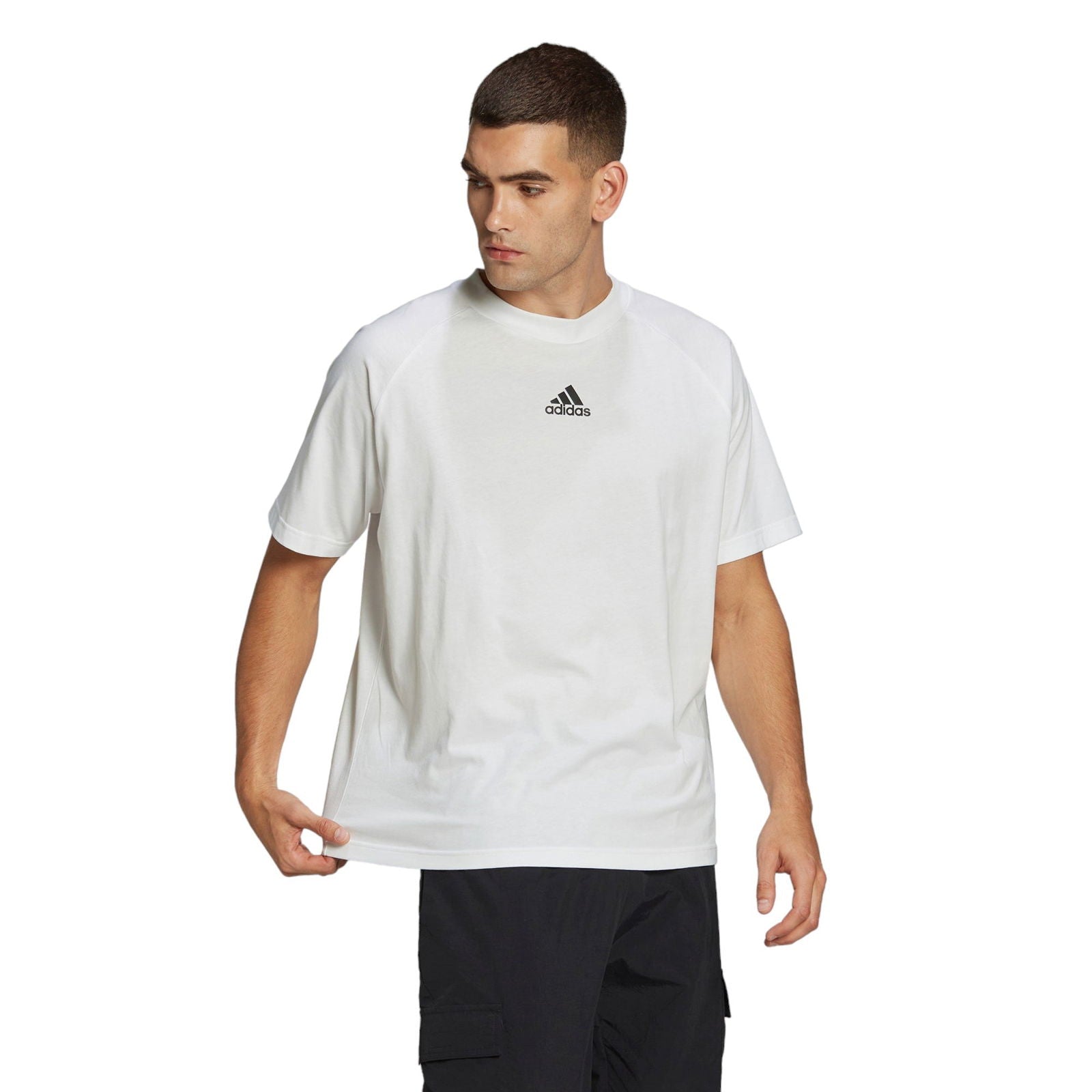 adidas Sportswear Bl Q2 Short Sleeve T-shirt - White - ViaductClothing -  -  