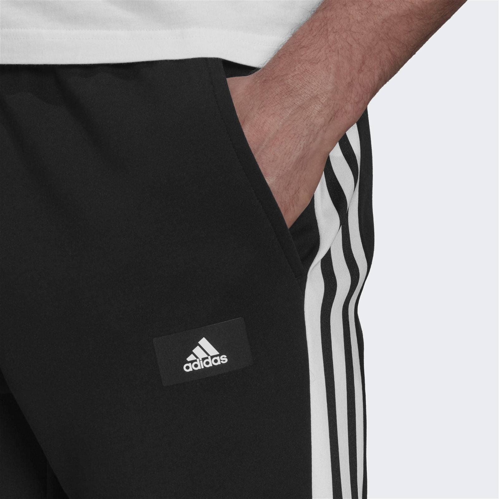 adidas Sportswear Future Icons 3-Stripes Pants - Black - ViaductClothing -  -  