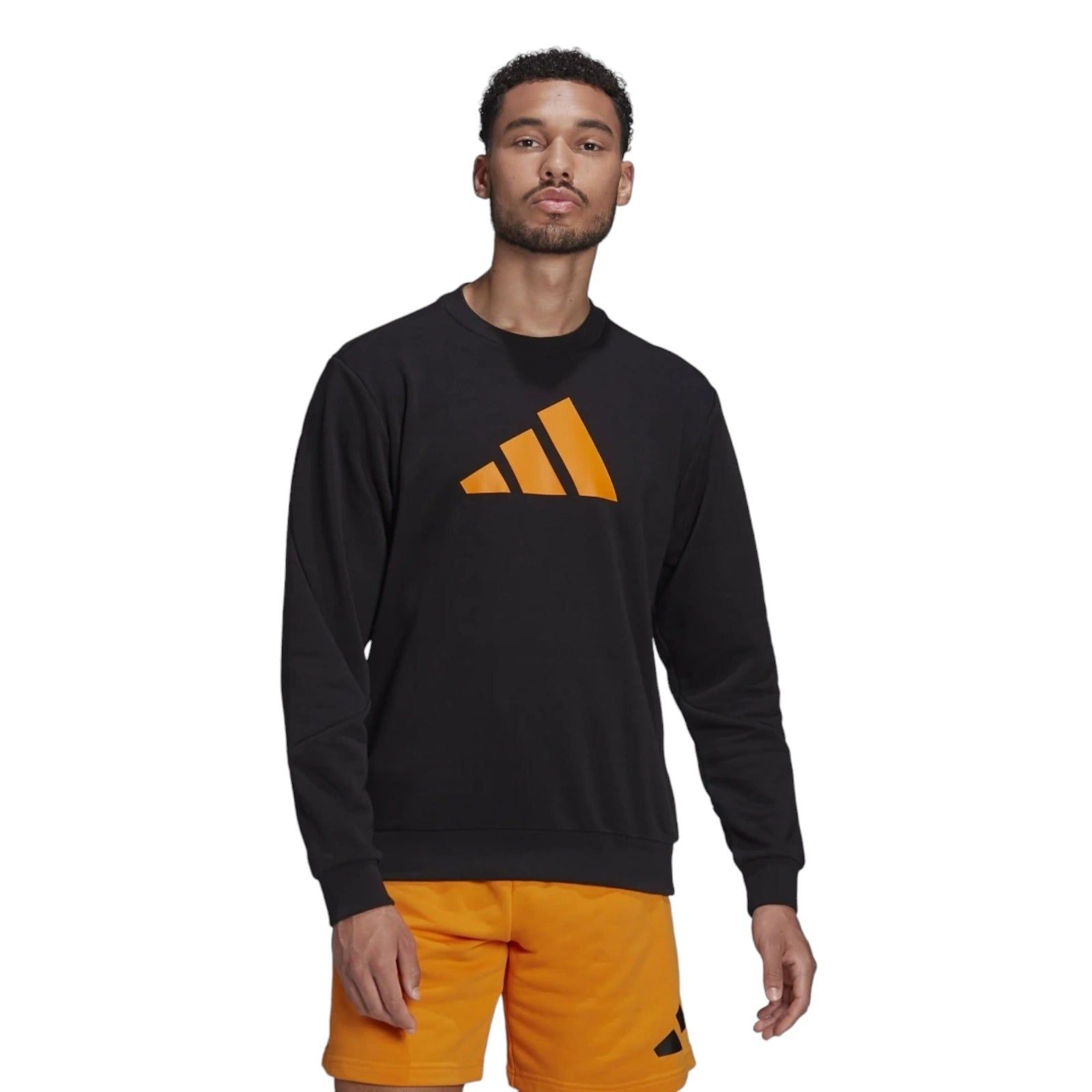 adidas Sportswear Future Icons 3 Bar Sweatshirt - Black - ViaductClothing -  -  