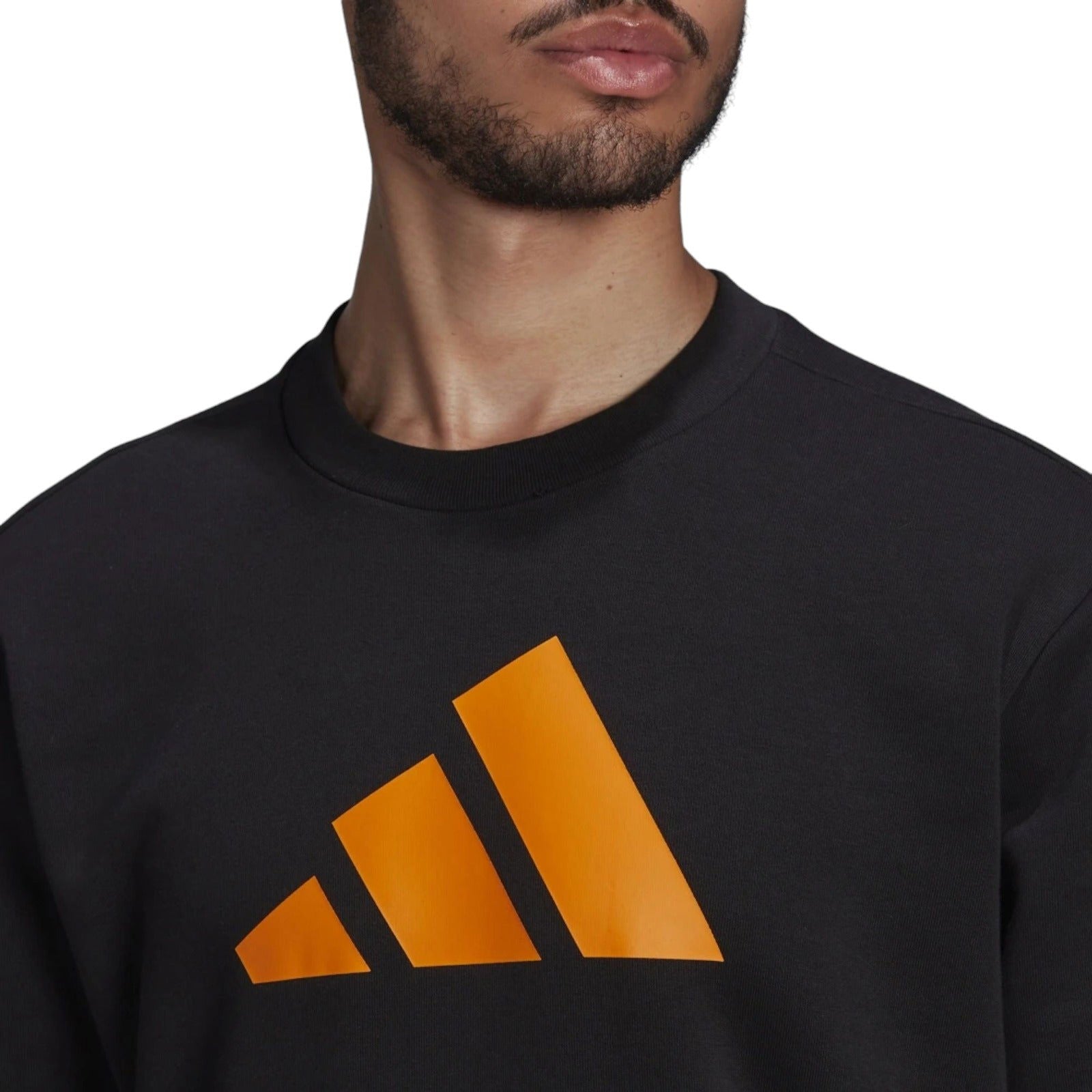 adidas Sportswear Future Icons 3 Bar Sweatshirt - Black - ViaductClothing -  -  