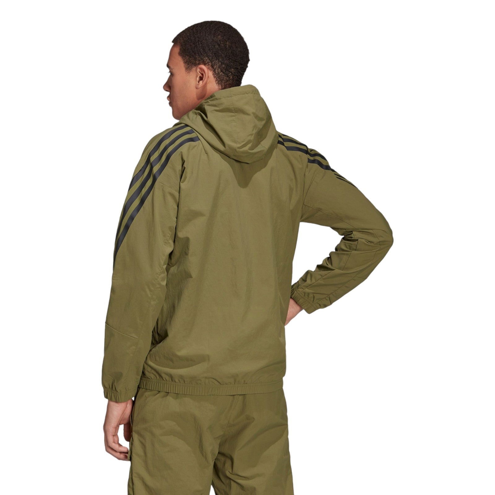 adidas Sportswear Future Icons Full-Zip Hoodie - Green - ViaductClothing -  -  
