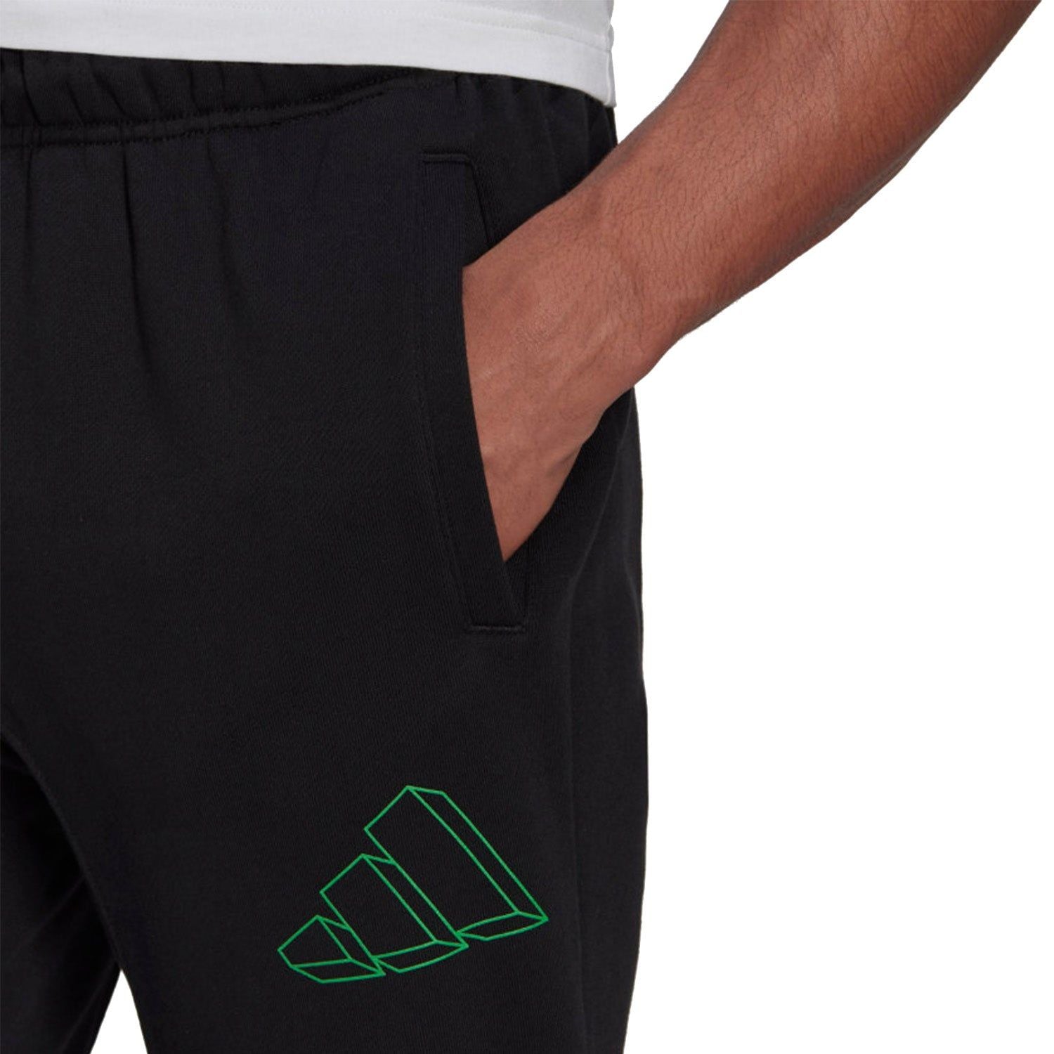 adidas Sportswear Graphic Jogger Pants - Black - ViaductClothing -  -  