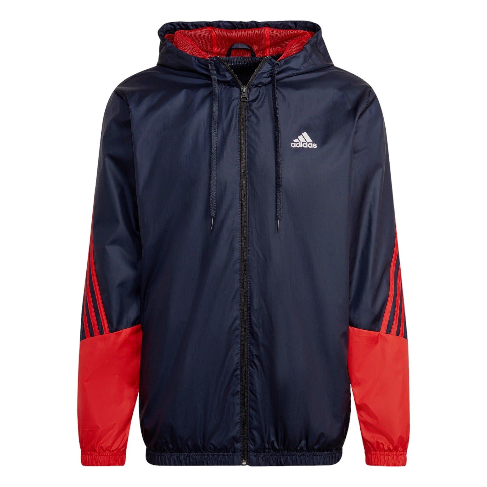 adidas Sportswear Hooded Track Jacket - Navy - ViaductClothing -  -  