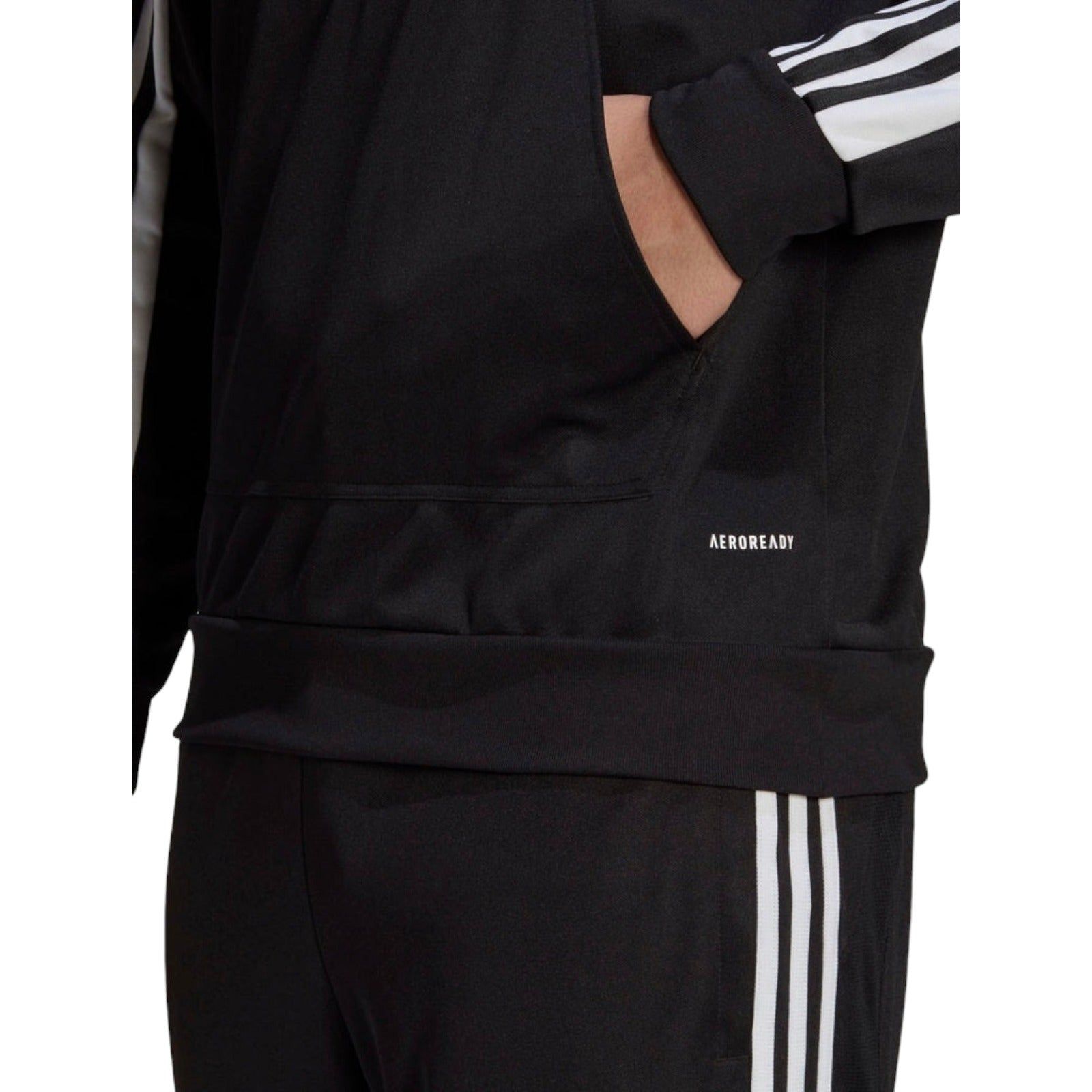 adidas Squadra 21 Pullover Hoodie Football - Black - ViaductClothing -  -  