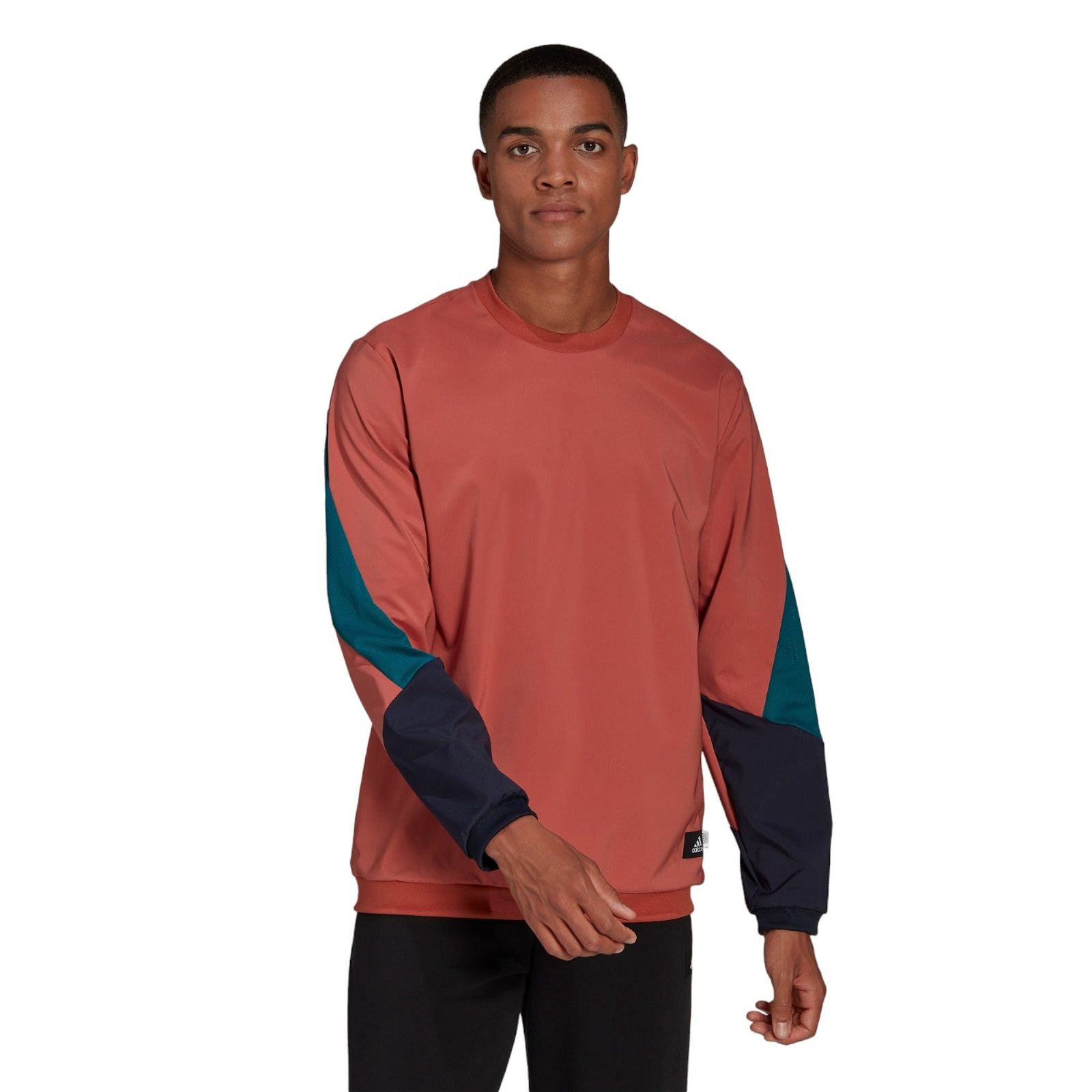 adidas Stretchy Soft Crew Sweatshirt - Brown - ViaductClothing -  -  
