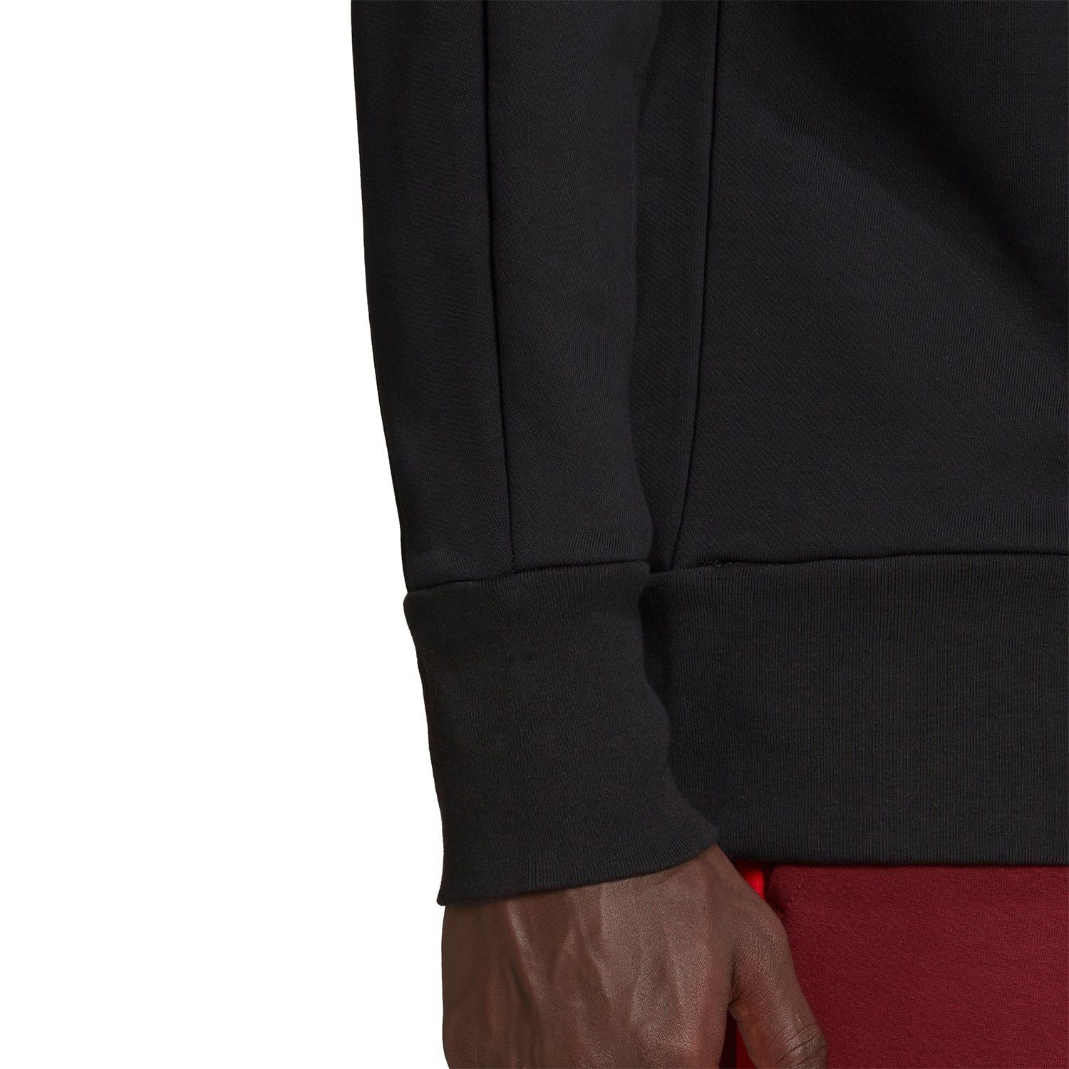 adidas Studio Lounge Fleece Sweater - Black - ViaductClothing -  -  