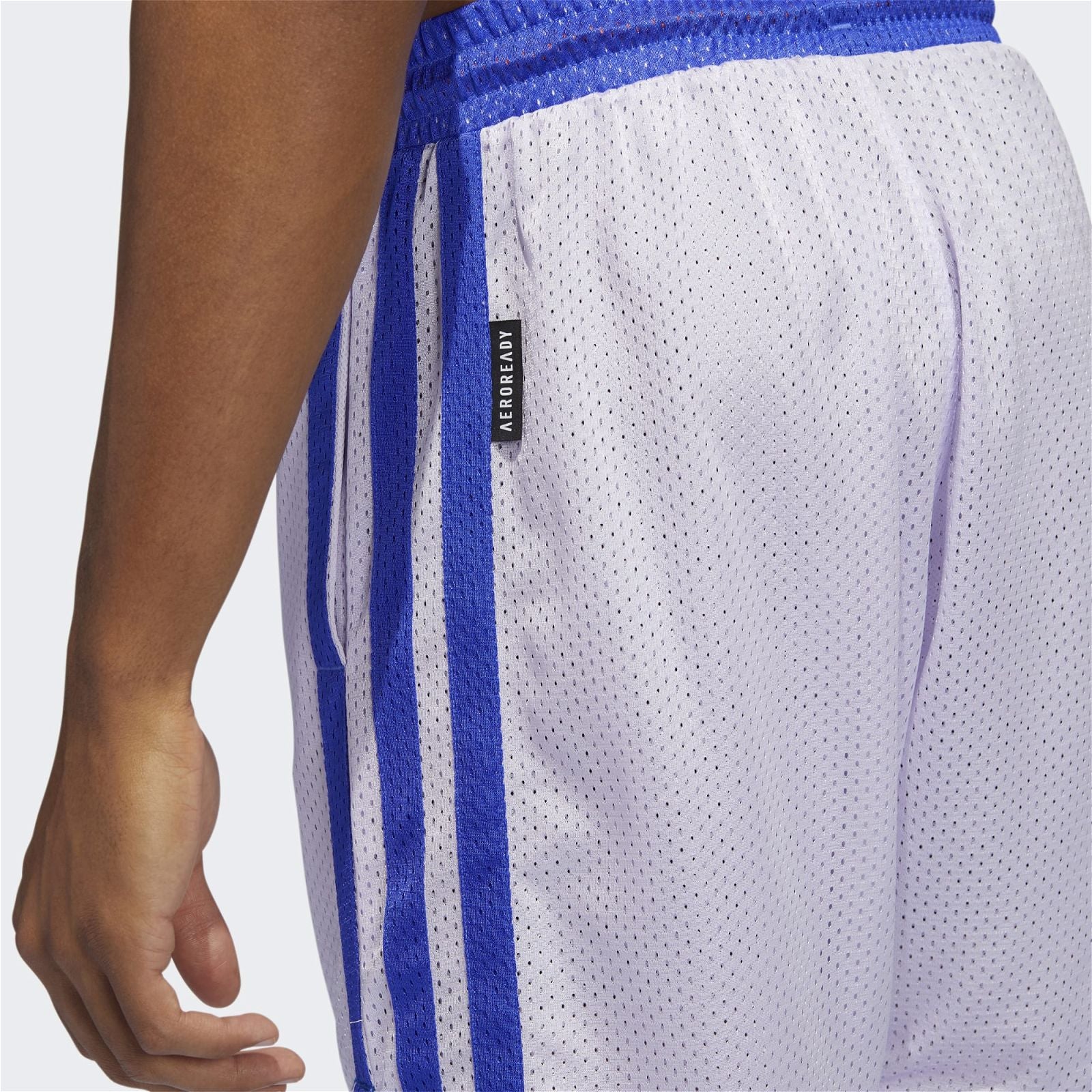 adidas Summer Legend Basketball Shorts - Purple Tint - ViaductClothing -  -  