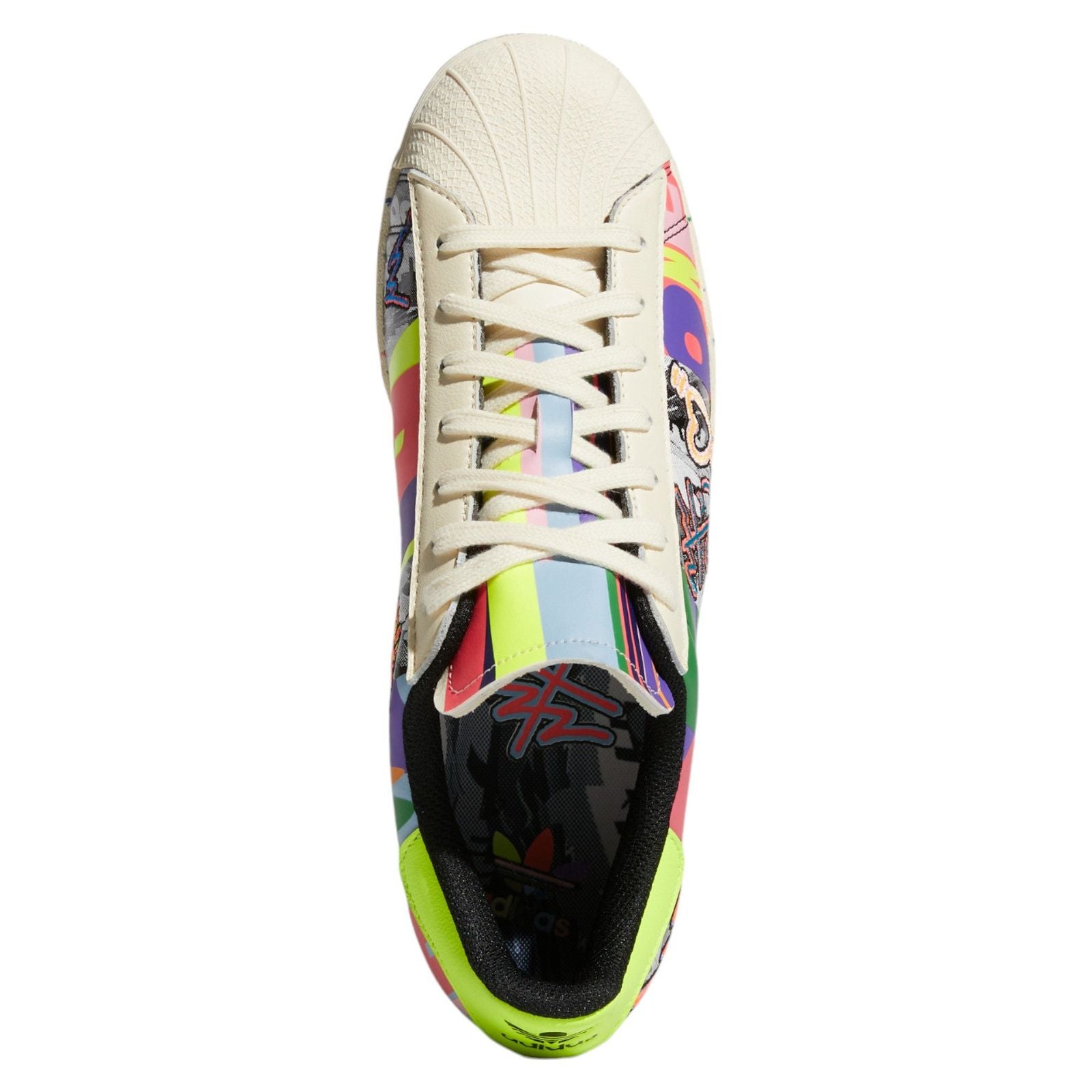 adidas Superstar x Kris Andrew Small Pride Collection Trainers - White - ViaductClothing -  -  