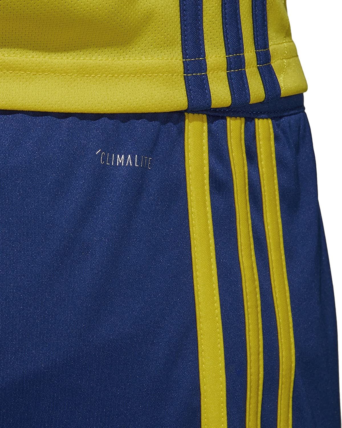 adidas Sweden Home Football Shorts 18-19 - Blue - ViaductClothing -  -  
