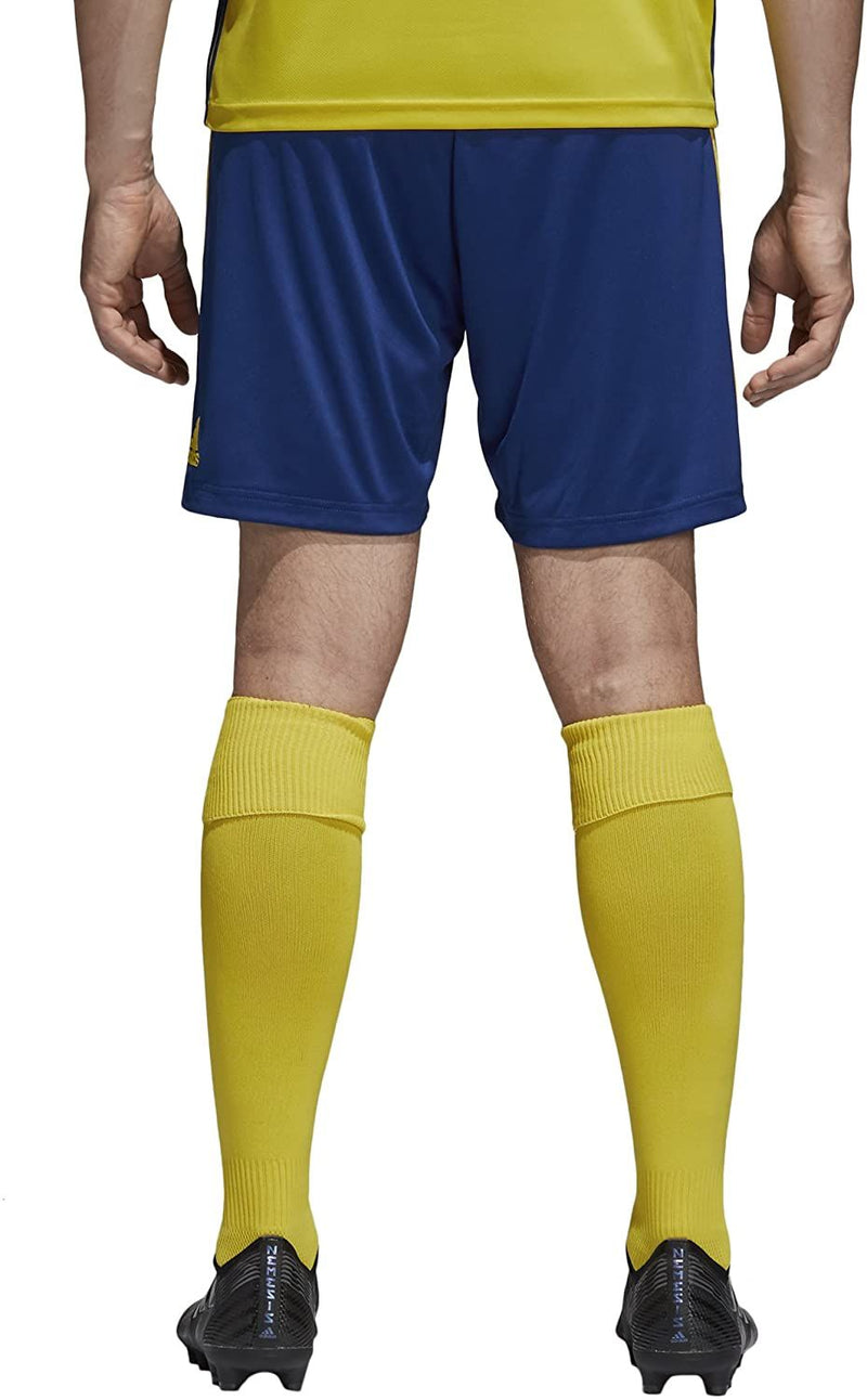 adidas Sweden Home Football Shorts 18-19 - Blue - ViaductClothing -  -  