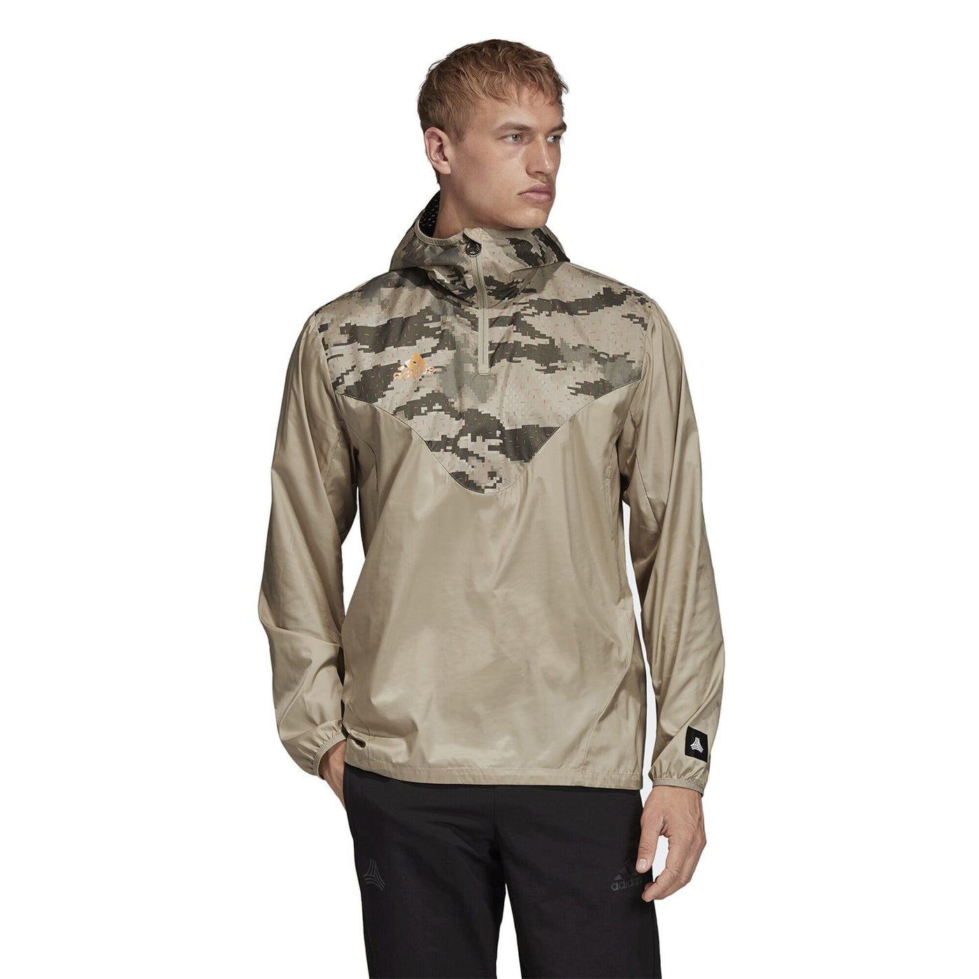 Tan windbreaker adidas deals