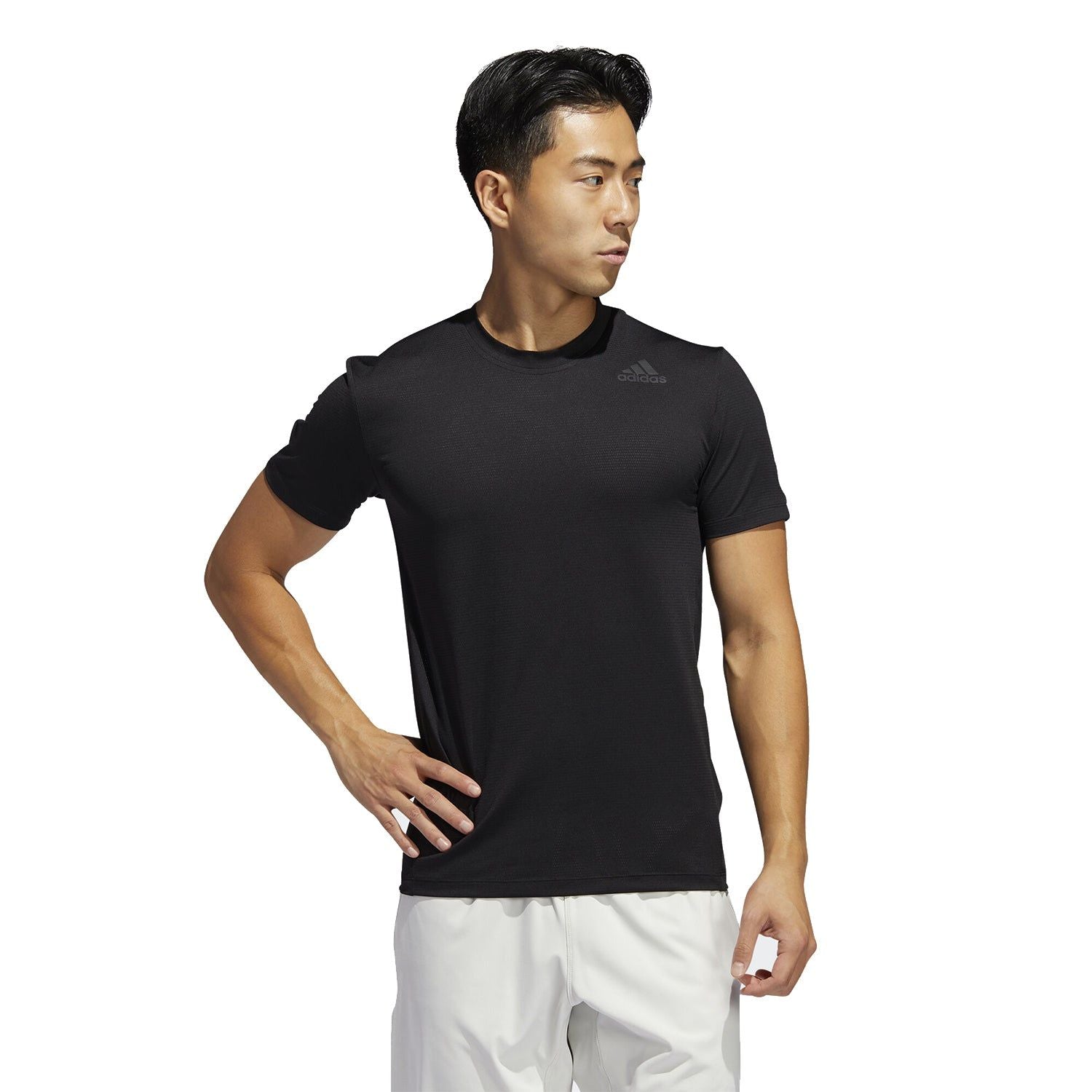 adidas Tech Fitted Kenta Tee - Black - ViaductClothing -  -  