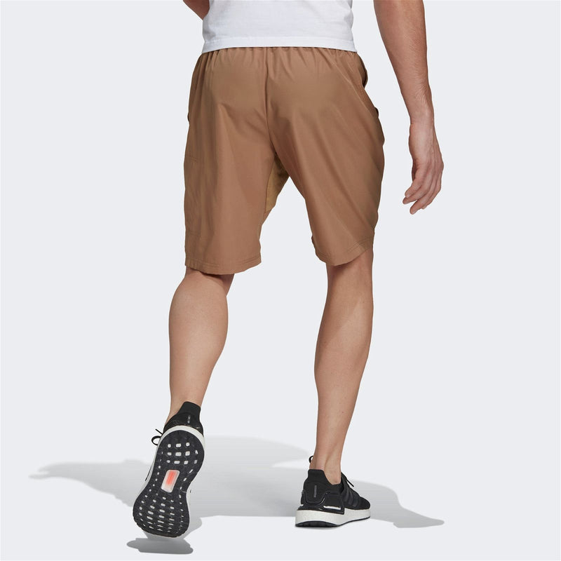 adidas Terra Love O-Shape Shorts - Brown - ViaductClothing -  -  