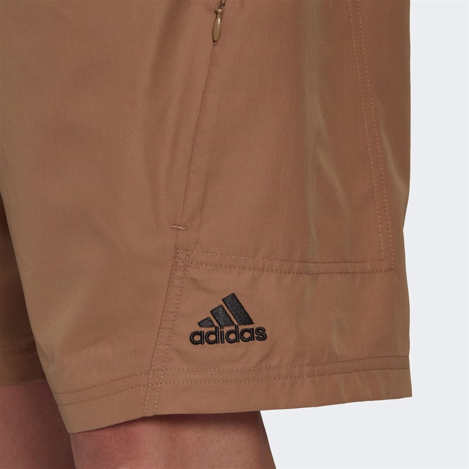 adidas Terra Love O-Shape Shorts - Brown - ViaductClothing -  -  