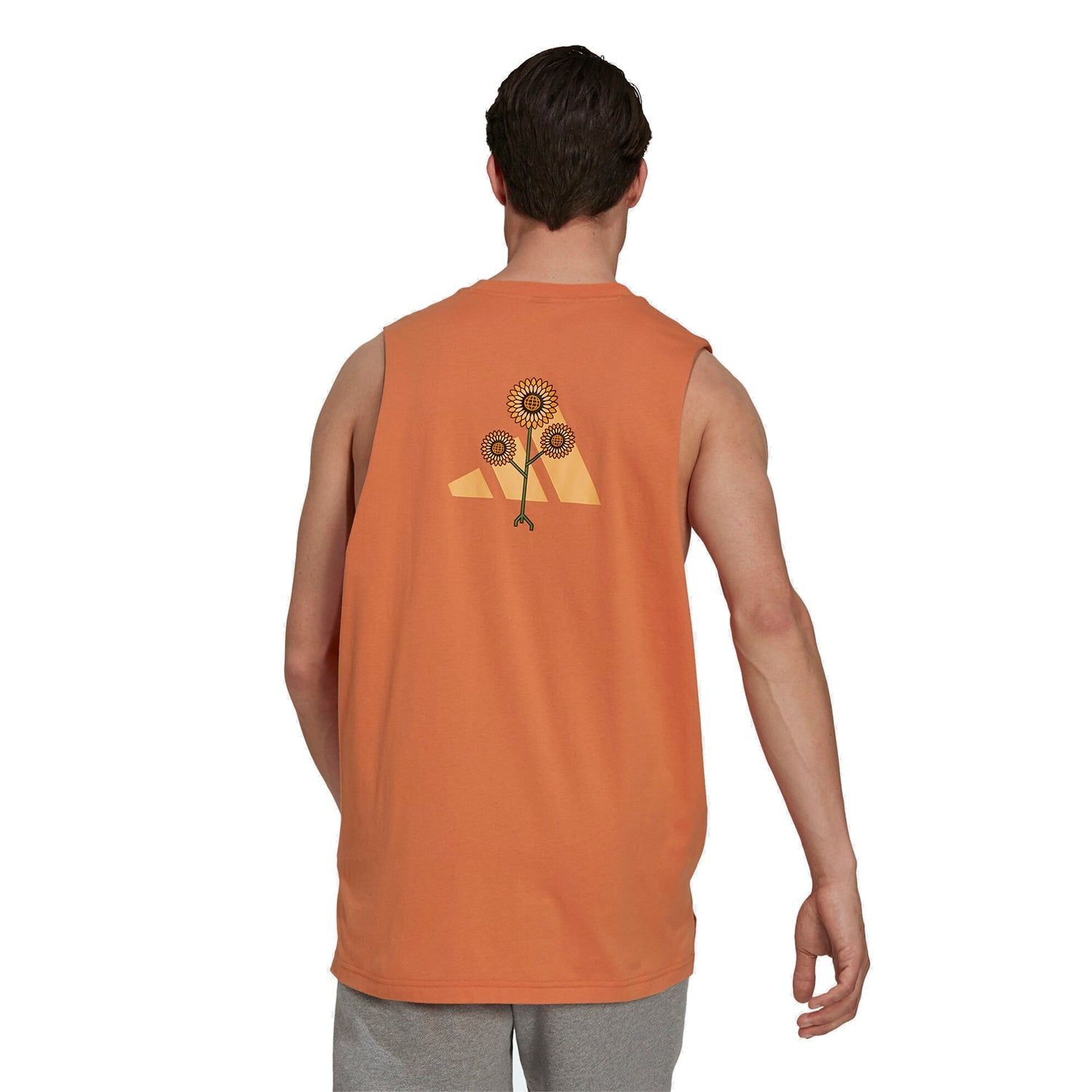 adidas Terra Love Tank Top Unisex Vest - Orange - ViaductClothing -  -  
