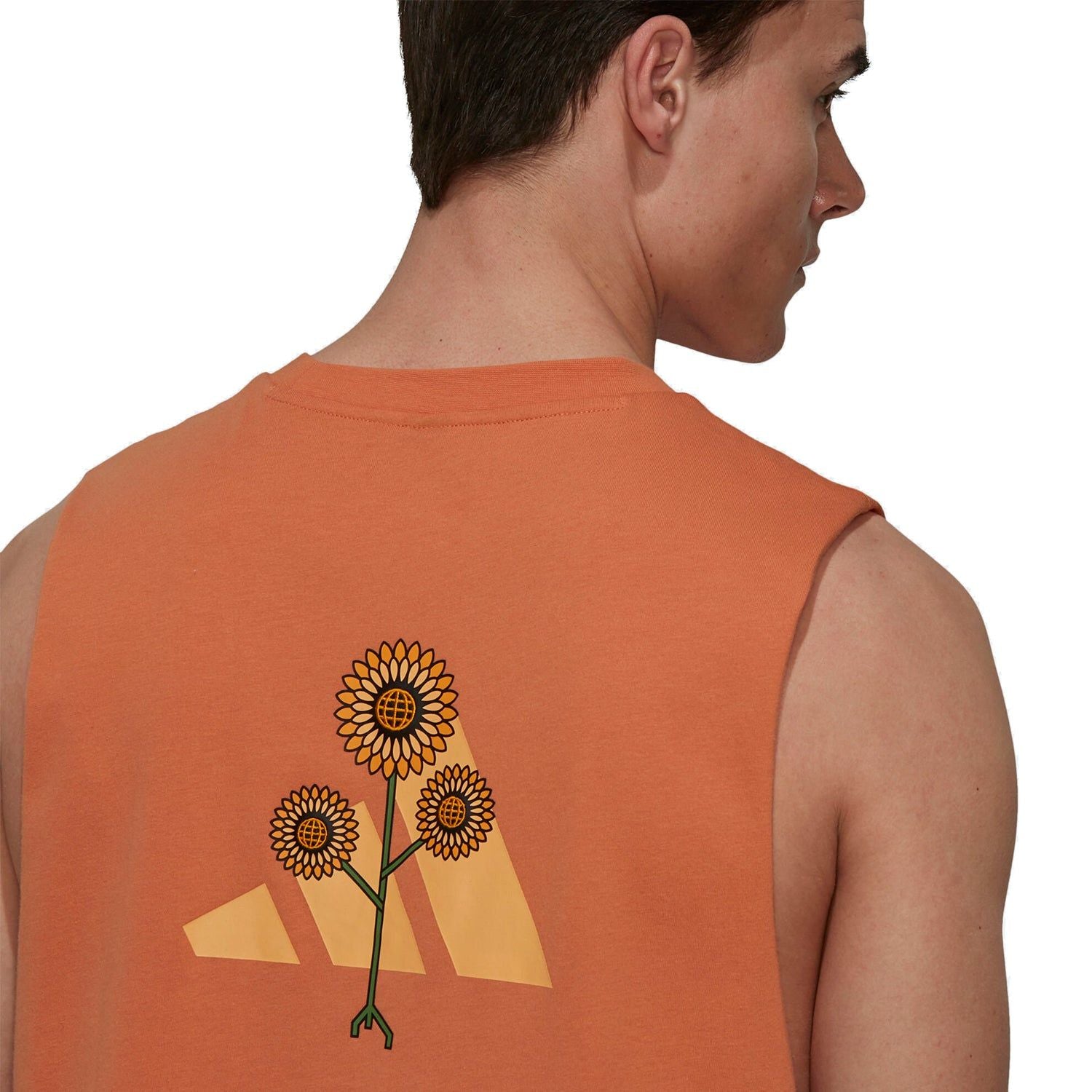 adidas Terra Love Tank Top Unisex Vest - Orange - ViaductClothing -  -  