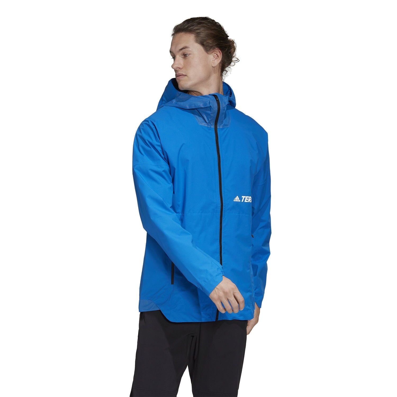 adidas Terrex 2.5-Layer Zupahike Rain Jacket - Blue - ViaductClothing -  -  