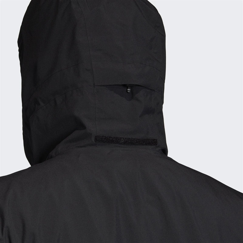 adidas Terrex AX Technical Hooded Jacket - Black - FL7029 â ViaductClothing
