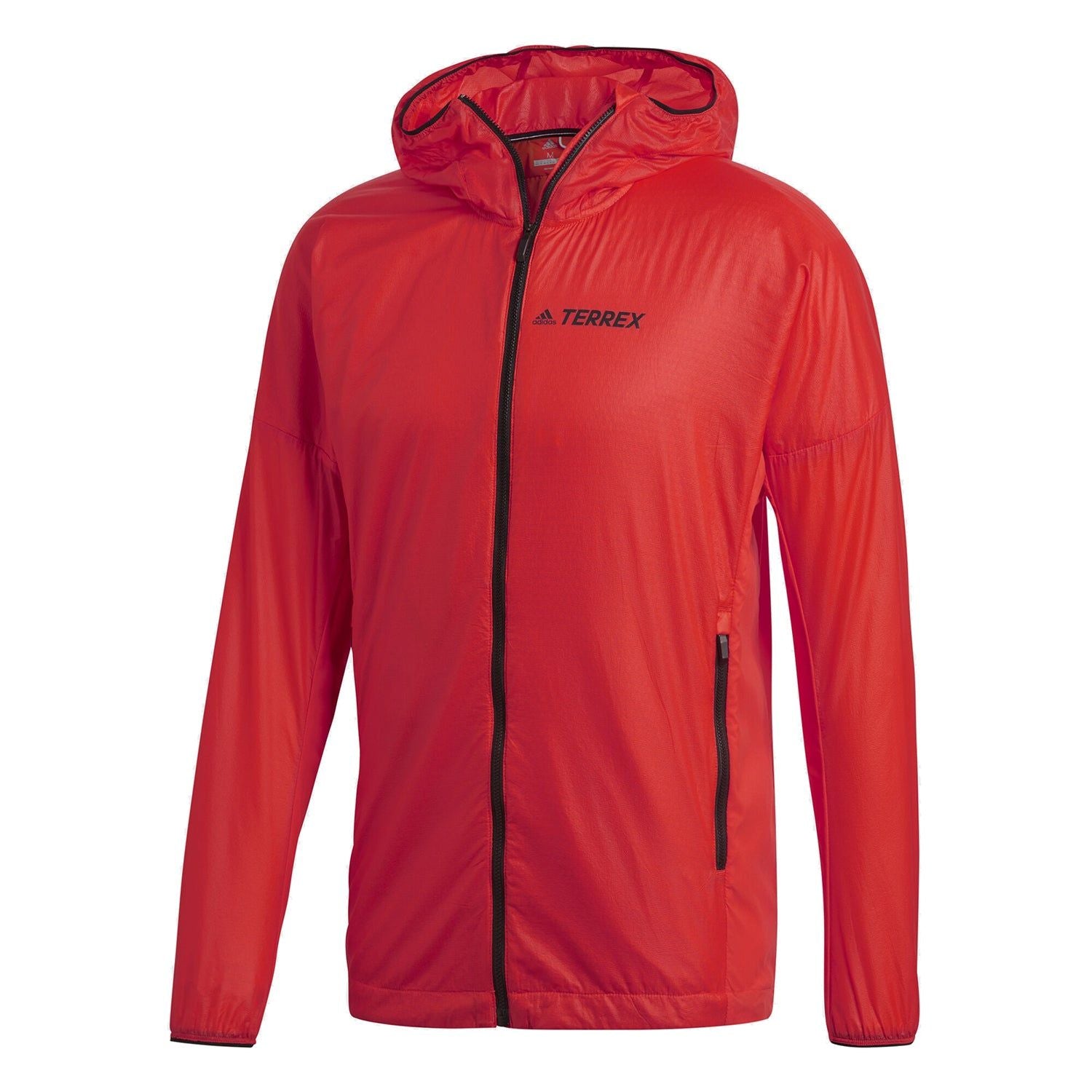 adidas Terrex Agravic Alpha Hooded Shield Jacket - Red - ViaductClothing -  -  