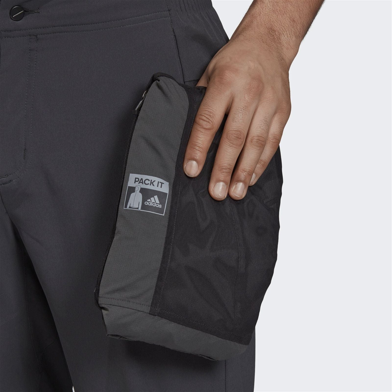 adidas Terrex Agravic Wind Jacket - Grey - ViaductClothing -  -  