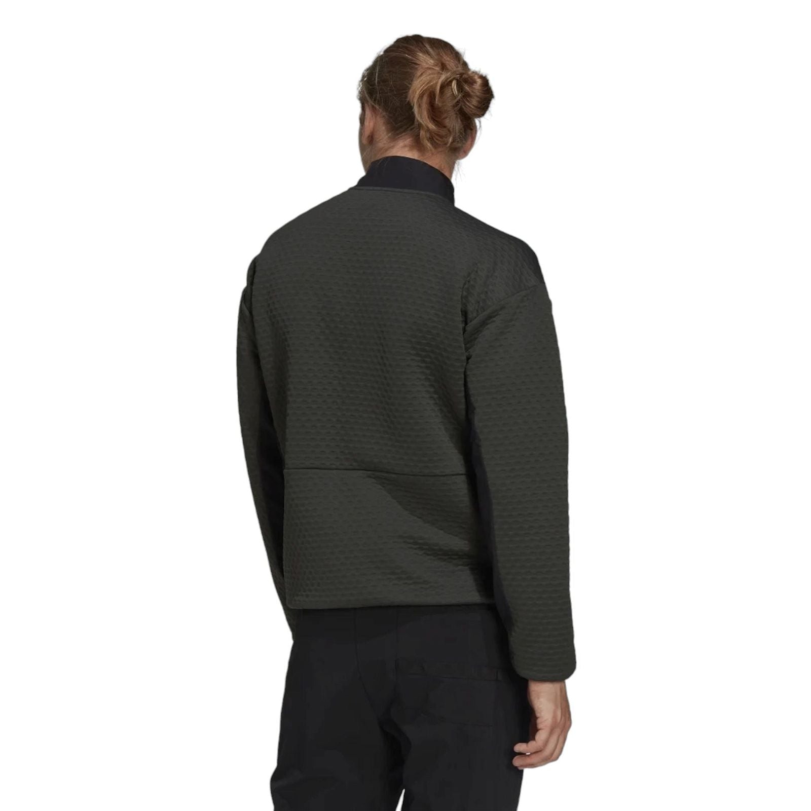 adidas Terrex Hike Half-Zip Fleece - Legend Earth Grey - ViaductClothing -  -  