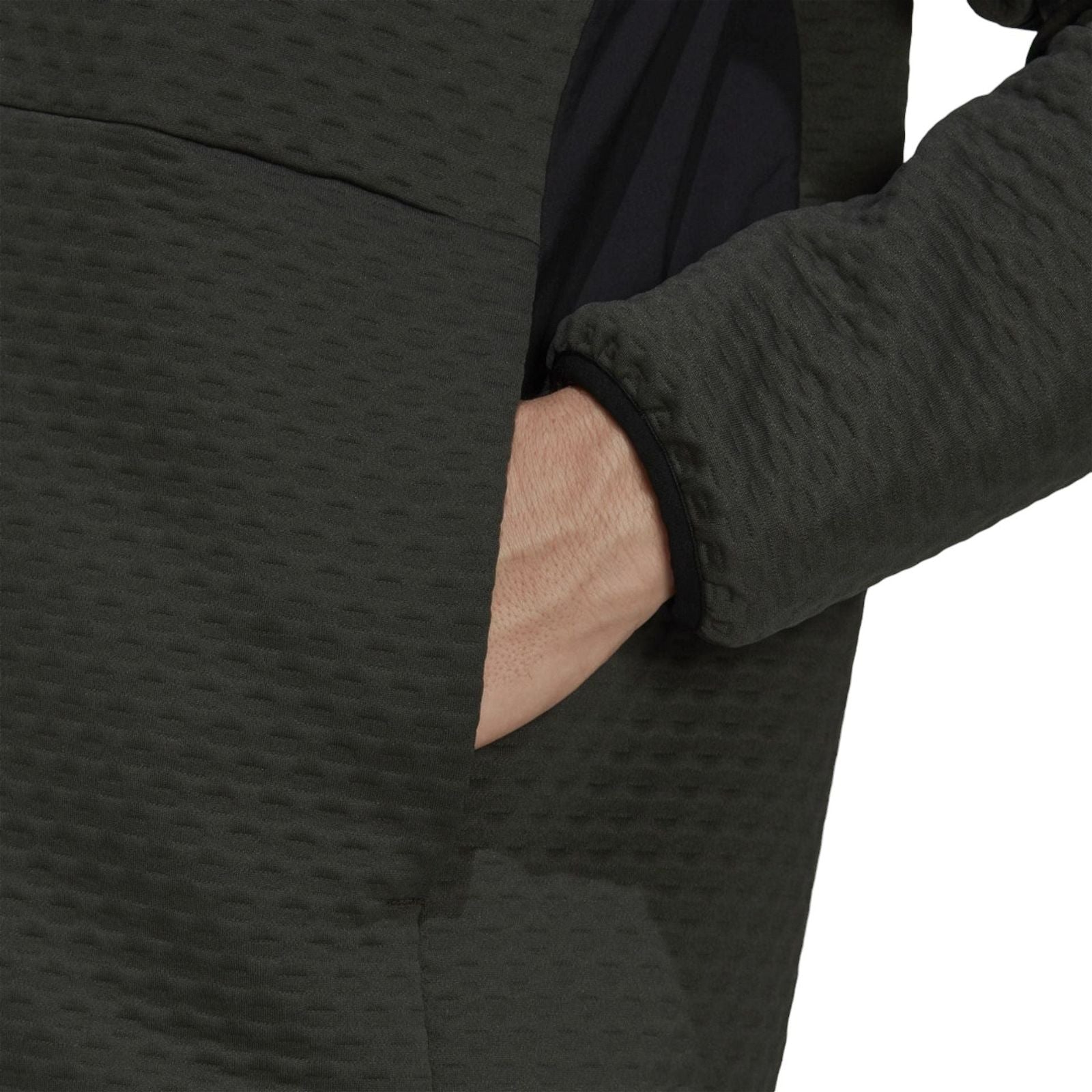 adidas Terrex Hike Half-Zip Fleece - Legend Earth Grey - ViaductClothing -  -  