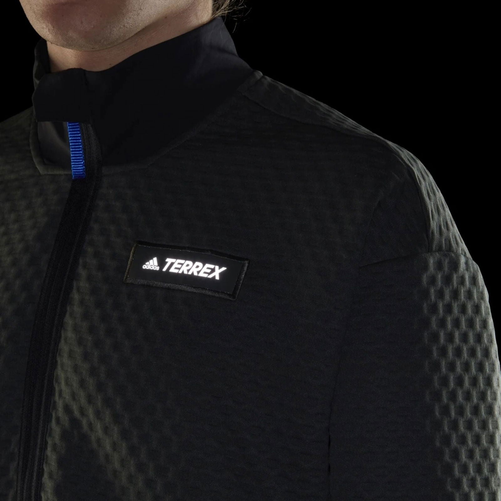 adidas Terrex Hike Half-Zip Fleece - Legend Earth Grey - ViaductClothing -  -  