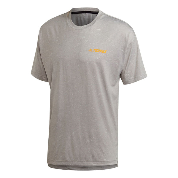 adidas Terrex Hike Trail Running Tee - Metal Grey - ViaductClothing -  -  