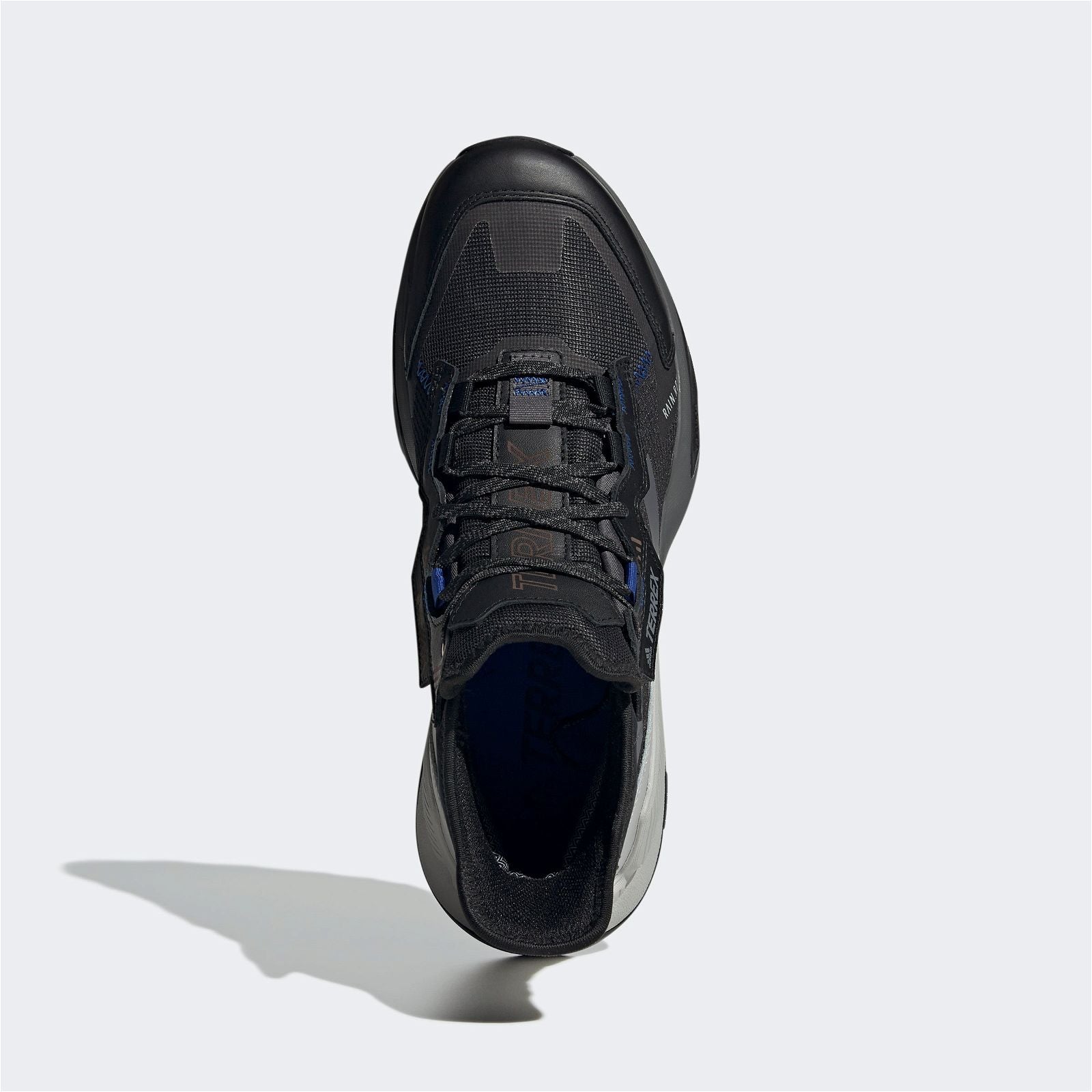 adidas Terrex Hyperblue Mid Rain.RDY Walking Shoes - Black Grey - ViaductClothing -  -  