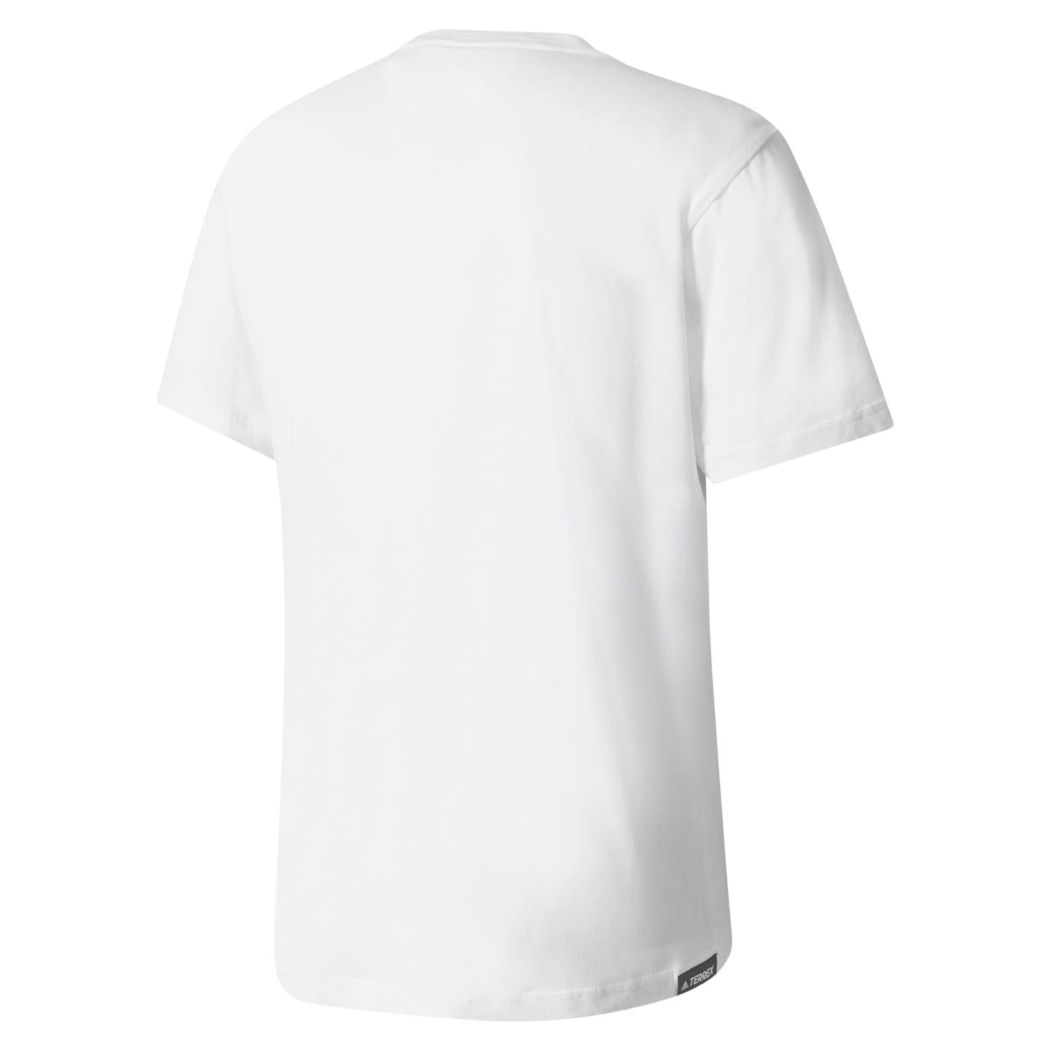 adidas Terrex Logo Bar T Shirt - White - ViaductClothing -  -  