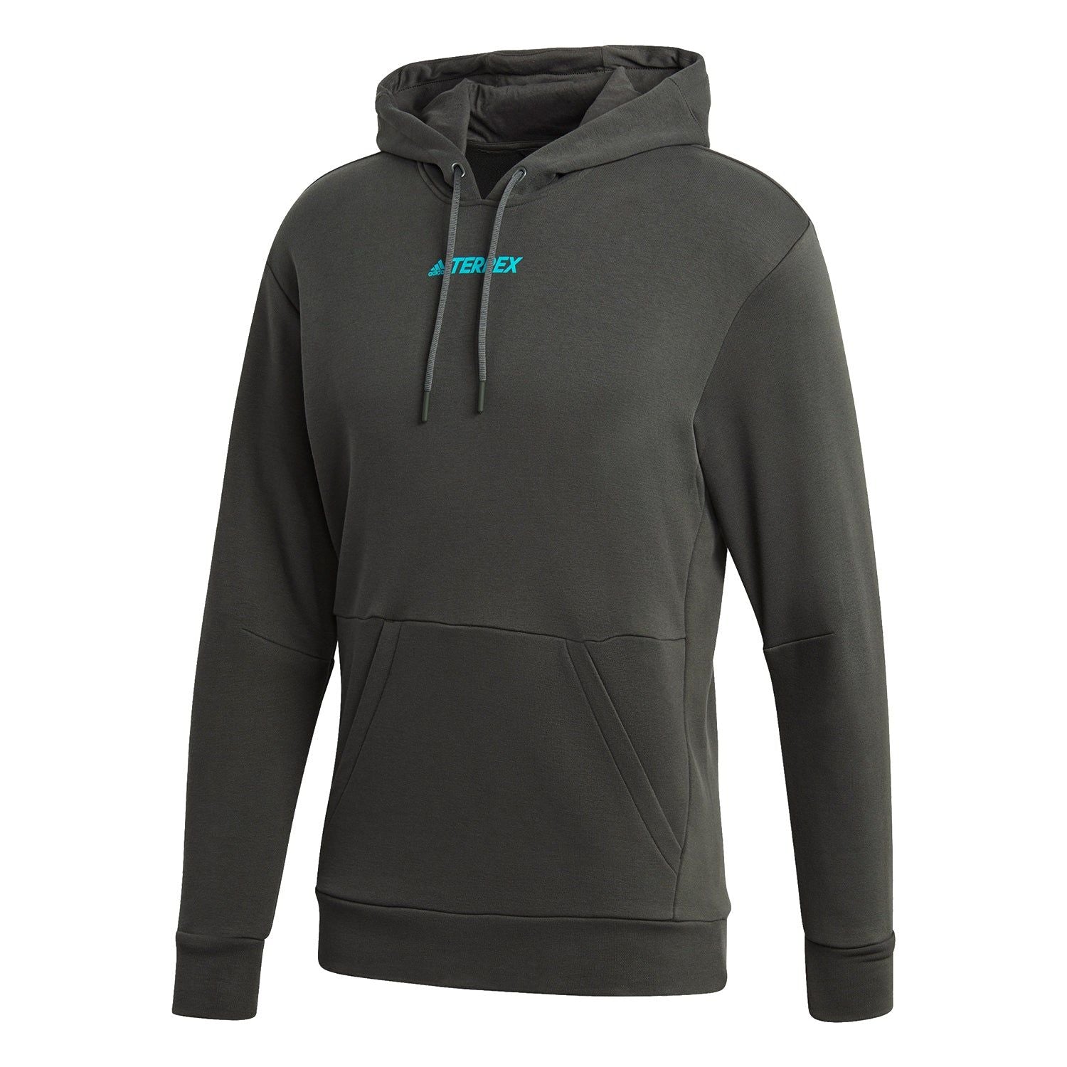 adidas Terrex Logo Hoodie - Green - ViaductClothing -  -  