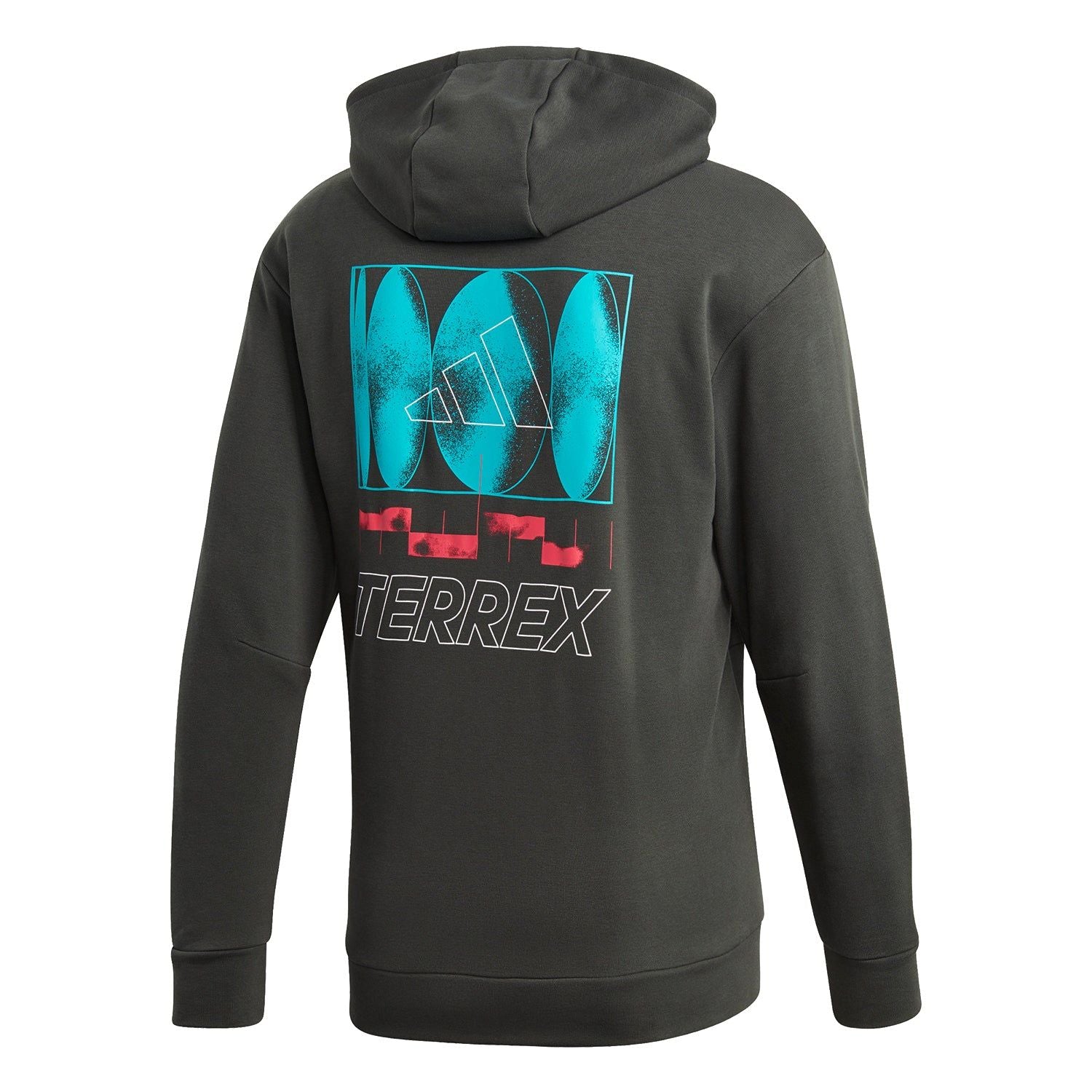 adidas Terrex Logo Hoodie - Green - ViaductClothing -  -  