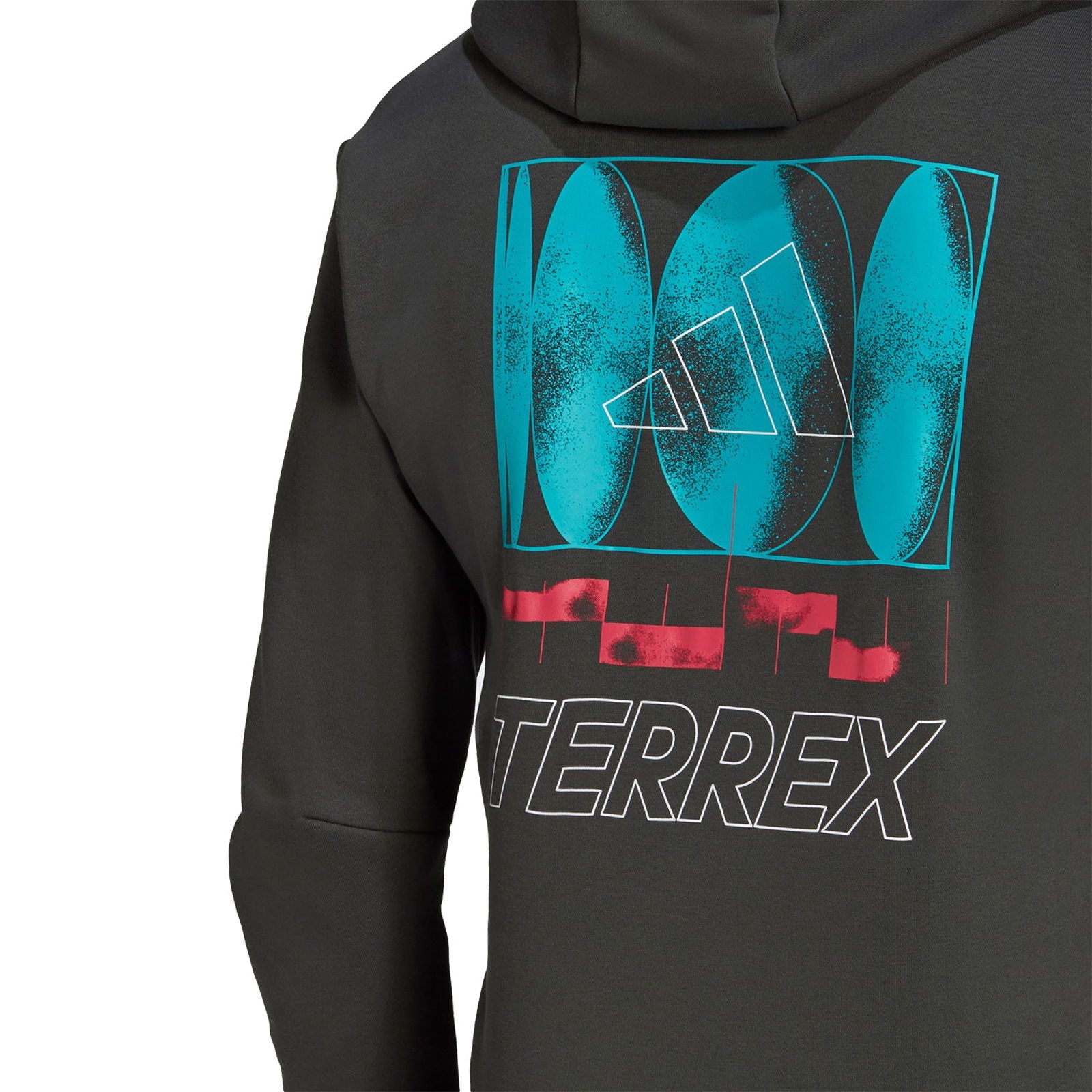 adidas Terrex Logo Hoodie - Green - ViaductClothing -  -  