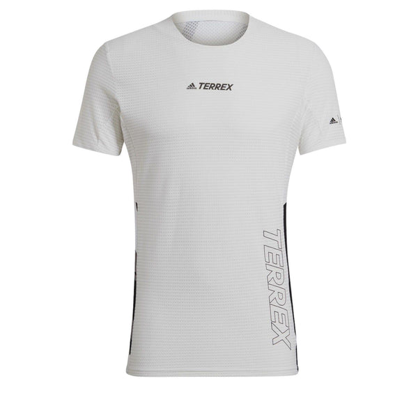 adidas Terrex Parley Agravic Trail Running Pro T-Shirt - White - ViaductClothing -  -  