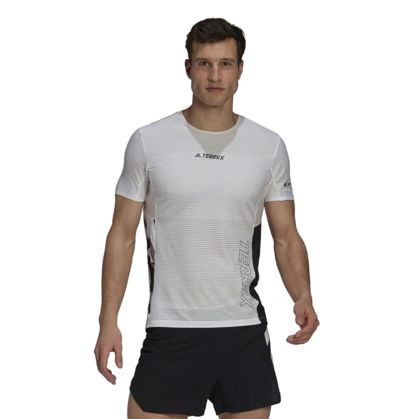 adidas Terrex Parley Agravic Trail Running Pro T-Shirt - White - ViaductClothing -  -  