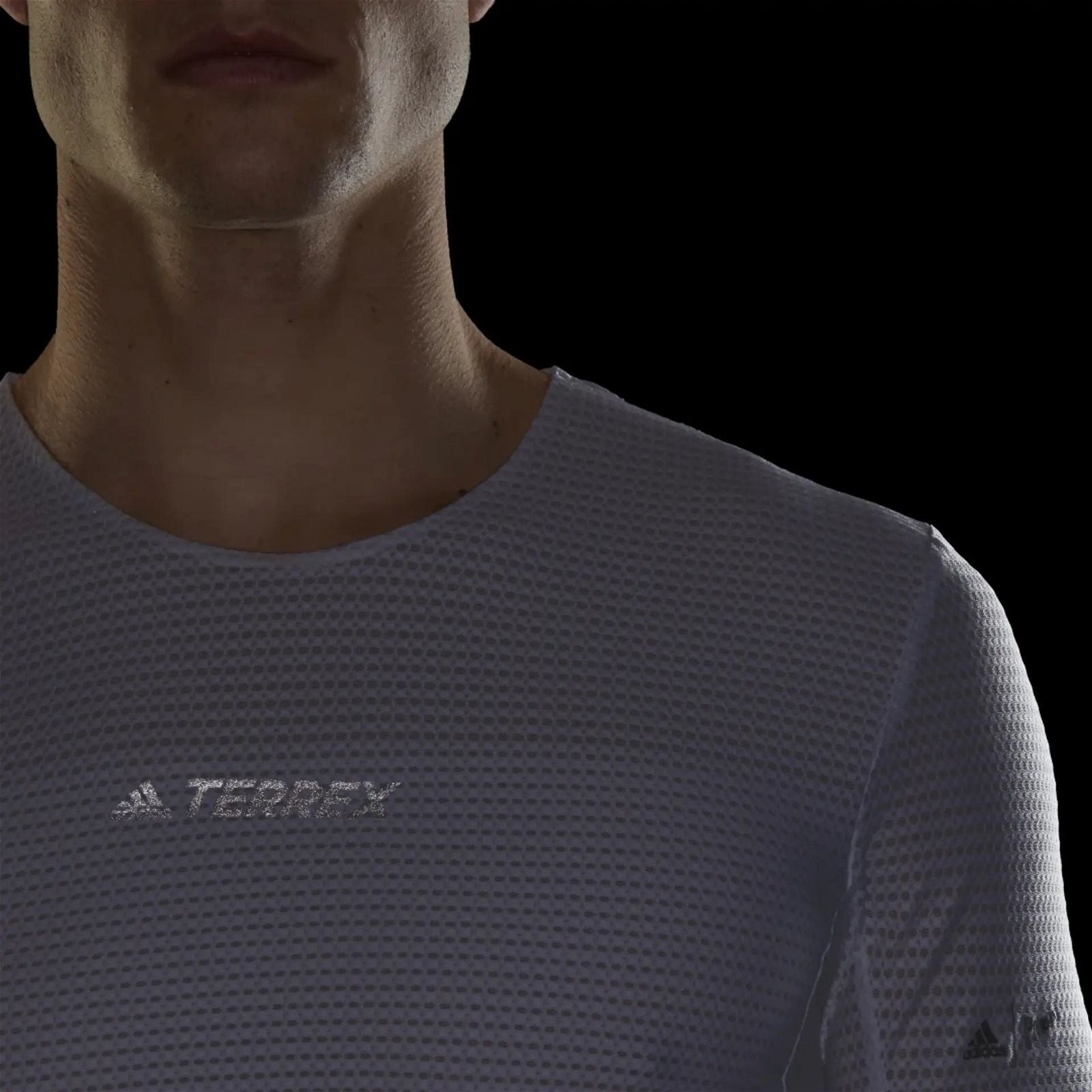 adidas Terrex Parley Agravic Trail Running Pro T-Shirt - White - ViaductClothing -  -  