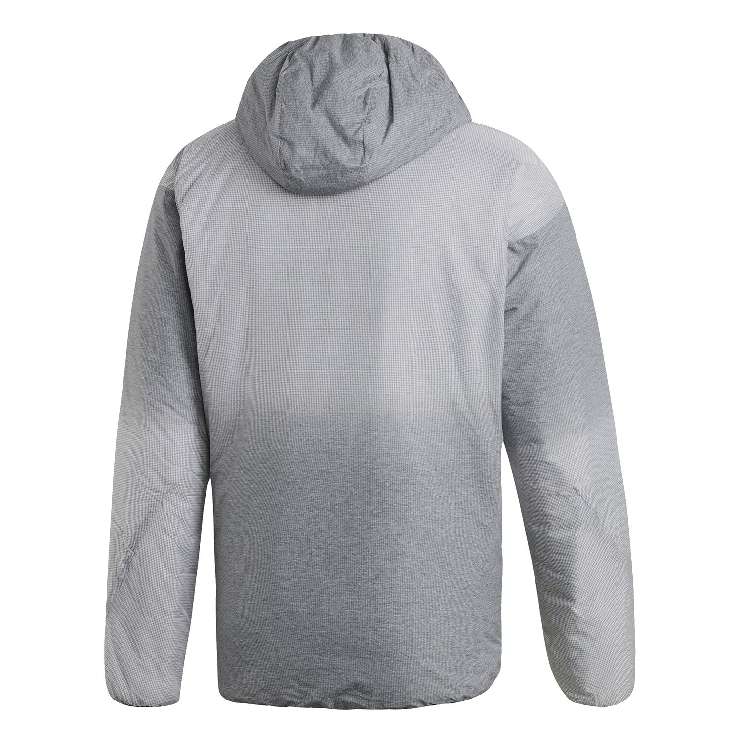 adidas Terrex Windweave Insulated Trail Hooded Jacket - Grey - ViaductClothing -  -  